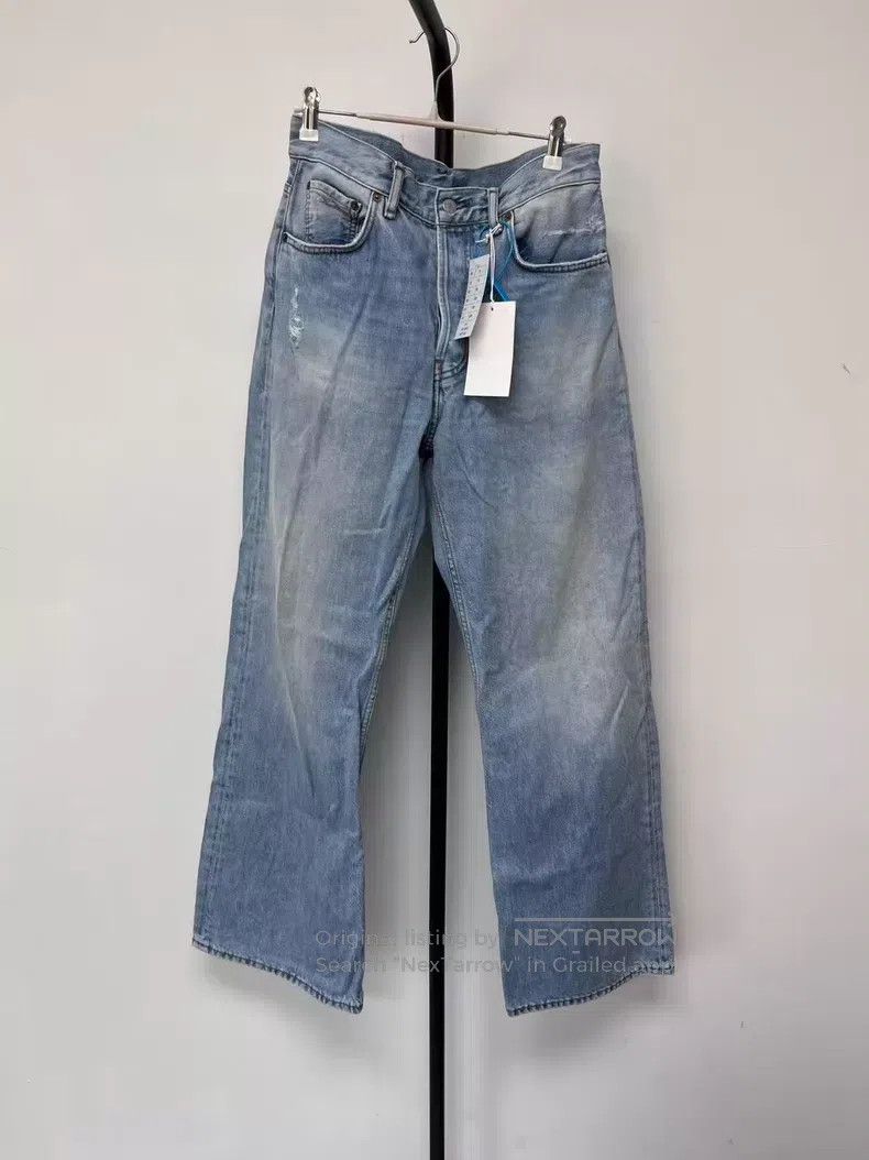 Acne Studios Acne Studios Washed Cleanfit Non-stretch Low Rise Loose Je Size US 29 - 1 Thumbnail