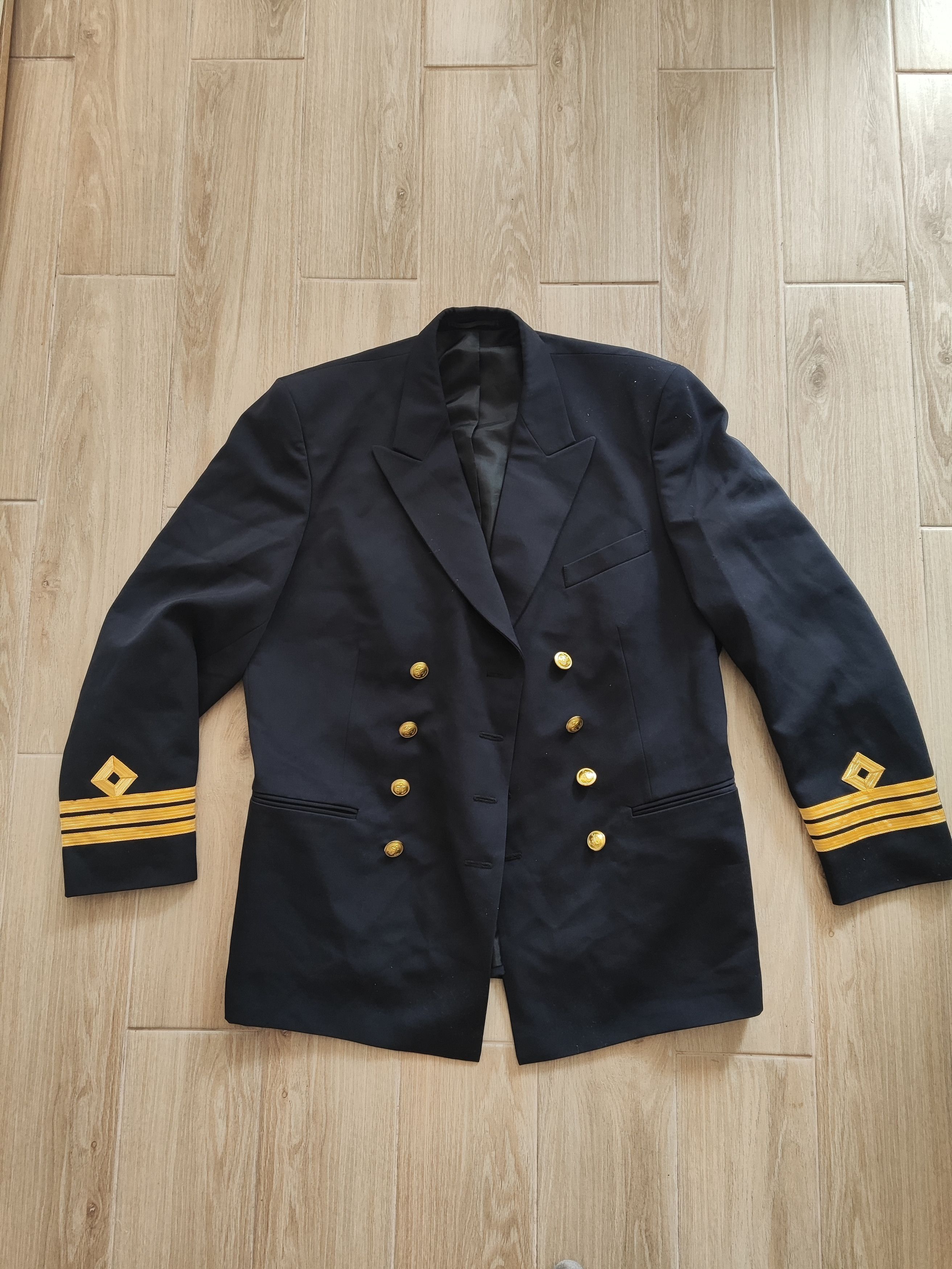 Vintage Vintage Norwegian Merchant Navy Captain’s Blazer Size 50L - 6 Thumbnail