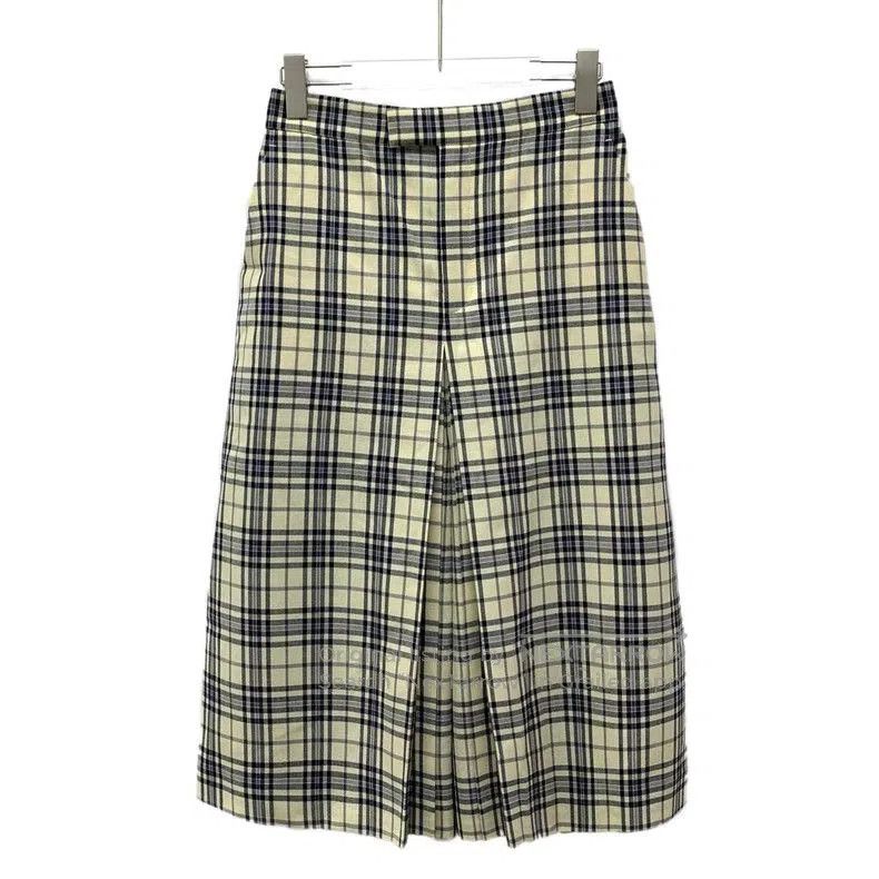 Gucci Gucci Colorblock Plaid Wool Culottes. Size US 28 / EU 44 - 1 Thumbnail