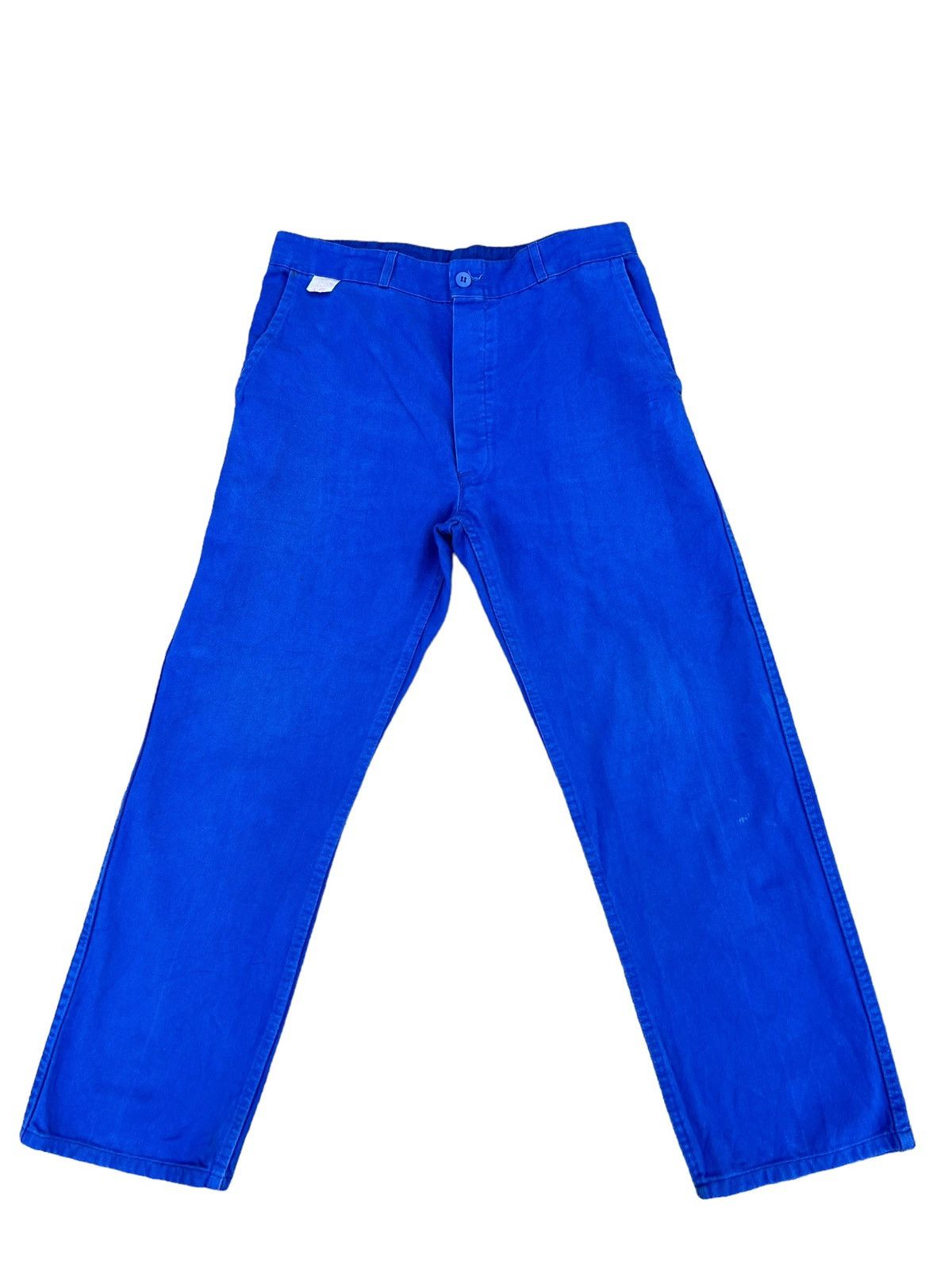 Indigo Vintage Sanfor Fade Indigo Work Pant Size US 31 - 1 Thumbnail