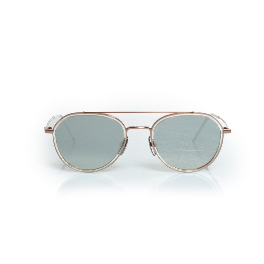 Thom Browne Thom Browne, TB801 sunglasses with mirrored lenses Size ONE SIZE - 1 Thumbnail