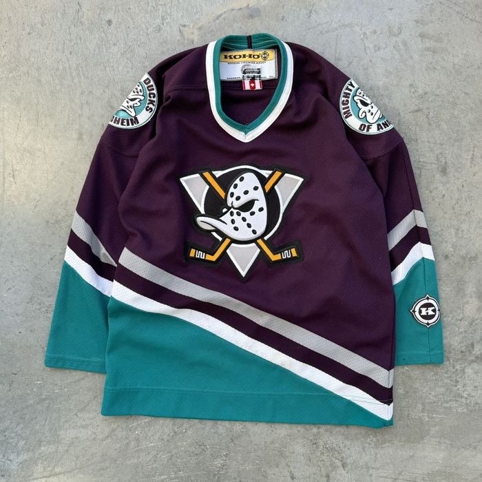 Anaheim ducks 90s clearance jersey