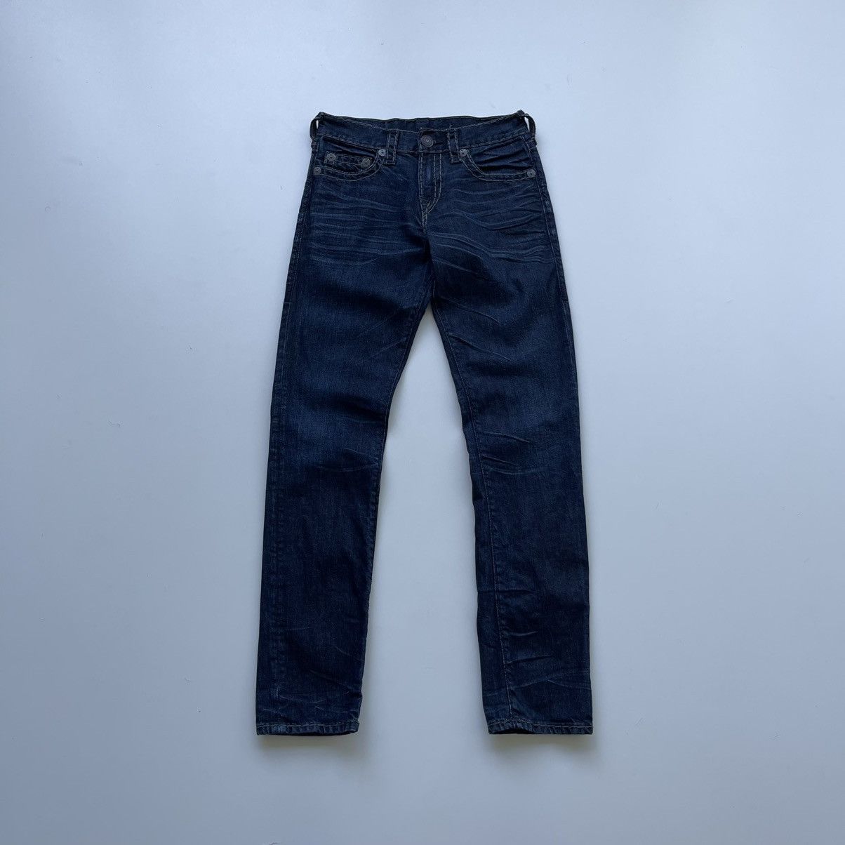 True Religion Geno No Flap Super T Denim Jeans Navy