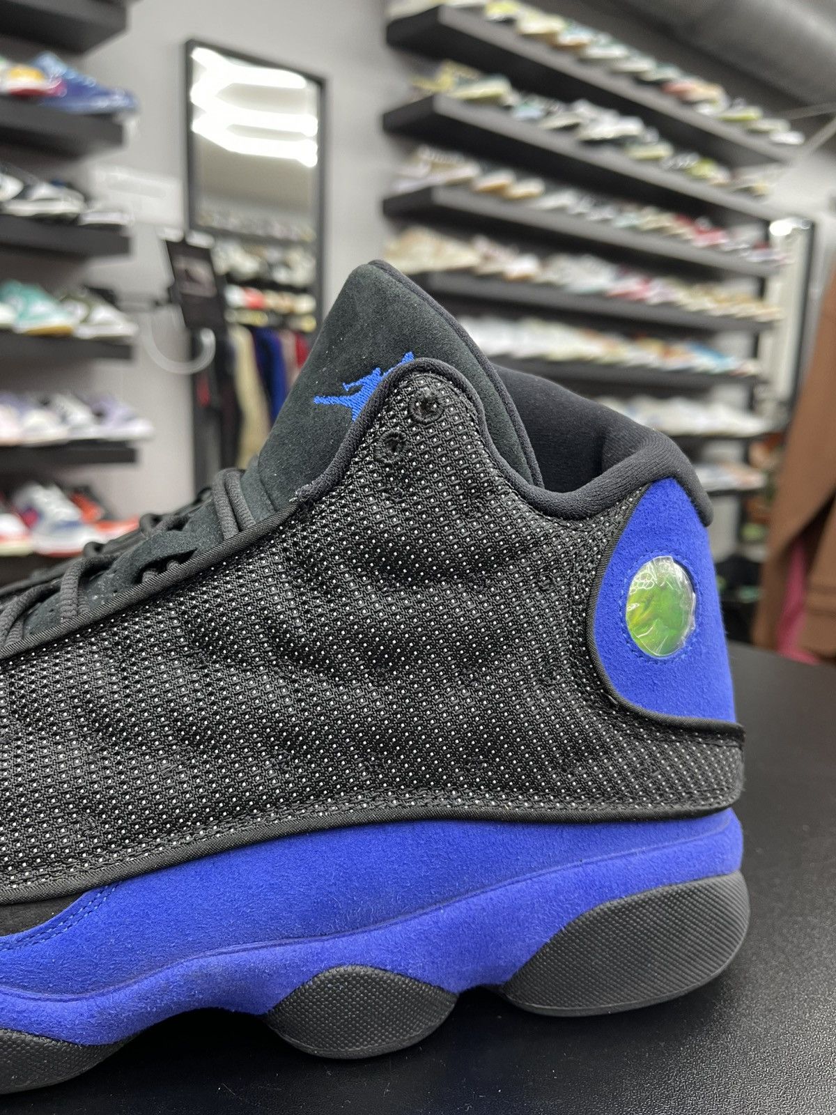 Jordan Brand Size 10.5 - Jordan 13 Black Hyper Royal Very Clean! Size US 10.5 / EU 43-44 - 5 Thumbnail