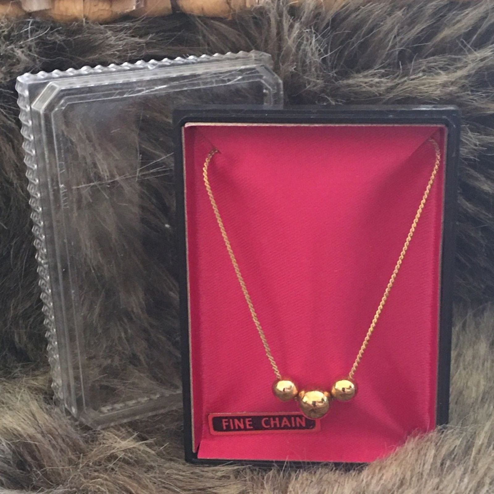 Vintage Vintage 70s new old stock gold plated necklace Size ONE SIZE - 1 Thumbnail