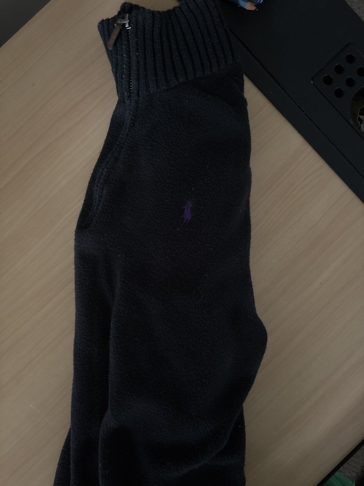 Polo Ralph Lauren Polo Ralph Lauren Black/ Purple Horse Sweatshirt Size US M / EU 48-50 / 2 - 3 Thumbnail