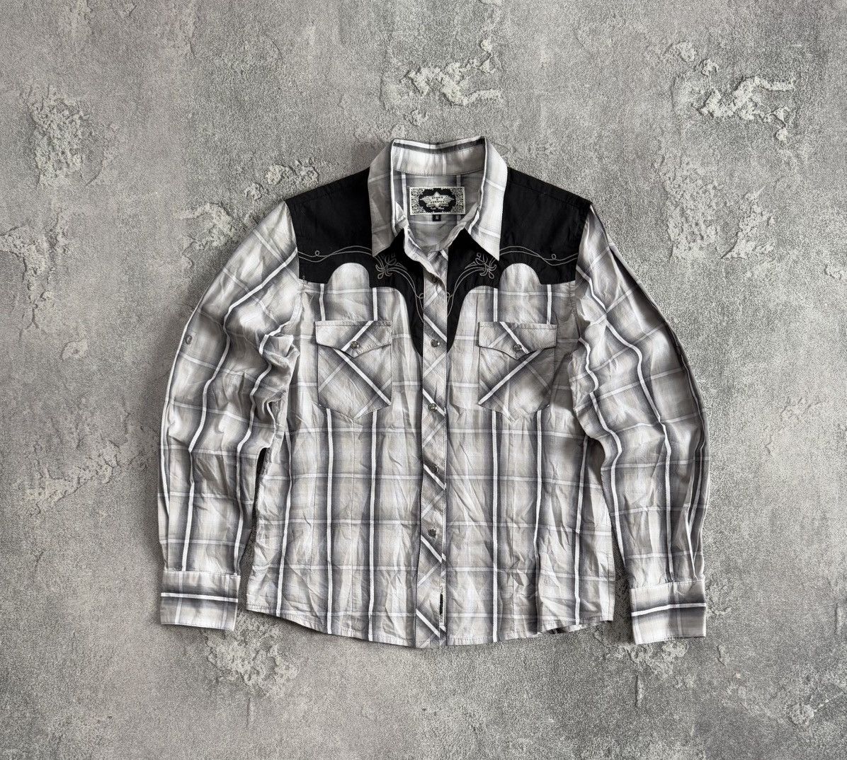 Cowboy Equipment × Stars & Stripes × Vintage Stars & Stripes M western cowgirl🤠 shirts button long sleeve Size M / US 6-8 / IT 42-44 - 4 Thumbnail