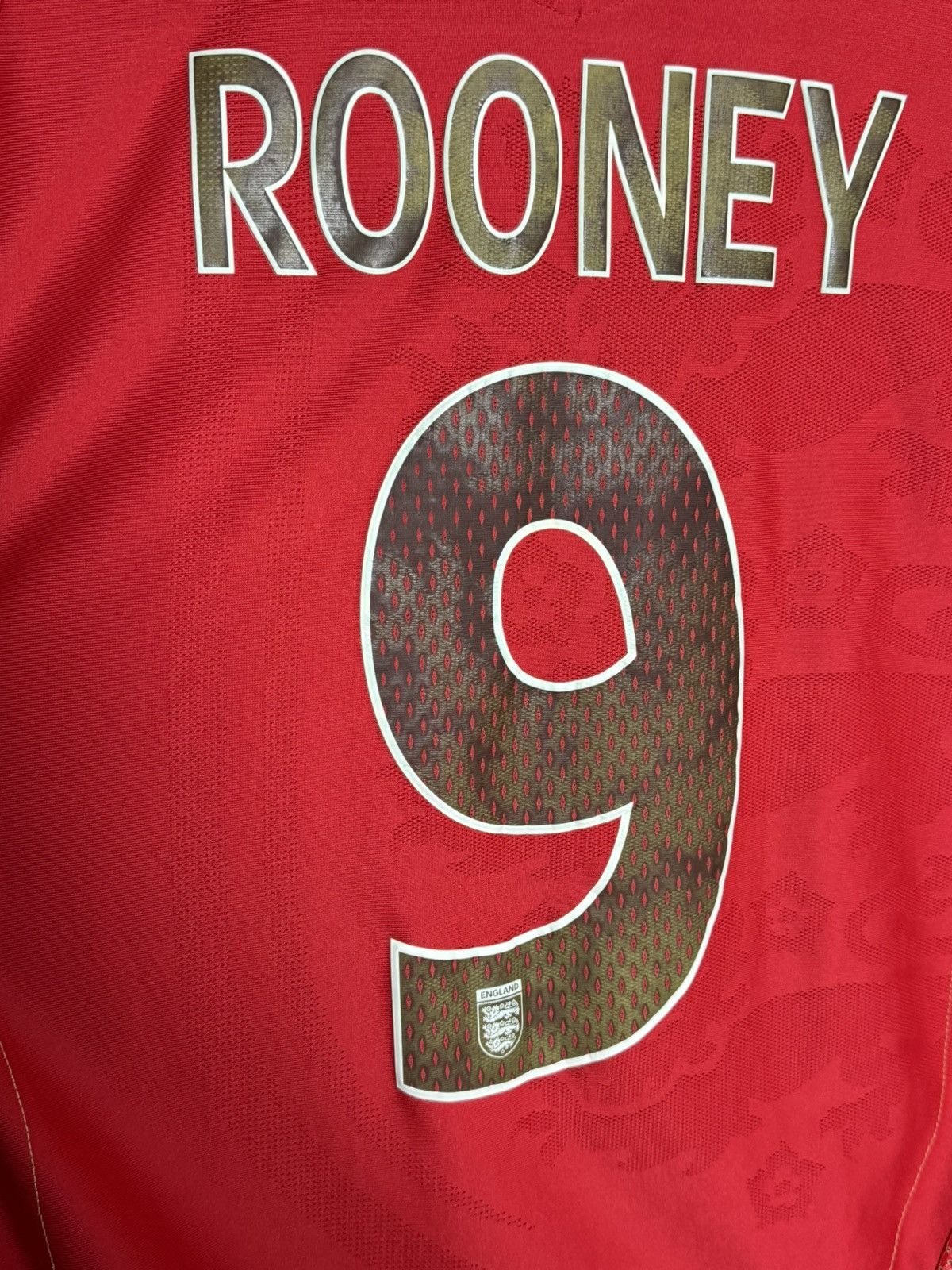 Umbro England National Team 06/08 Away Rooney Football Jersey Size US M / EU 48-50 / 2 - 3 Thumbnail