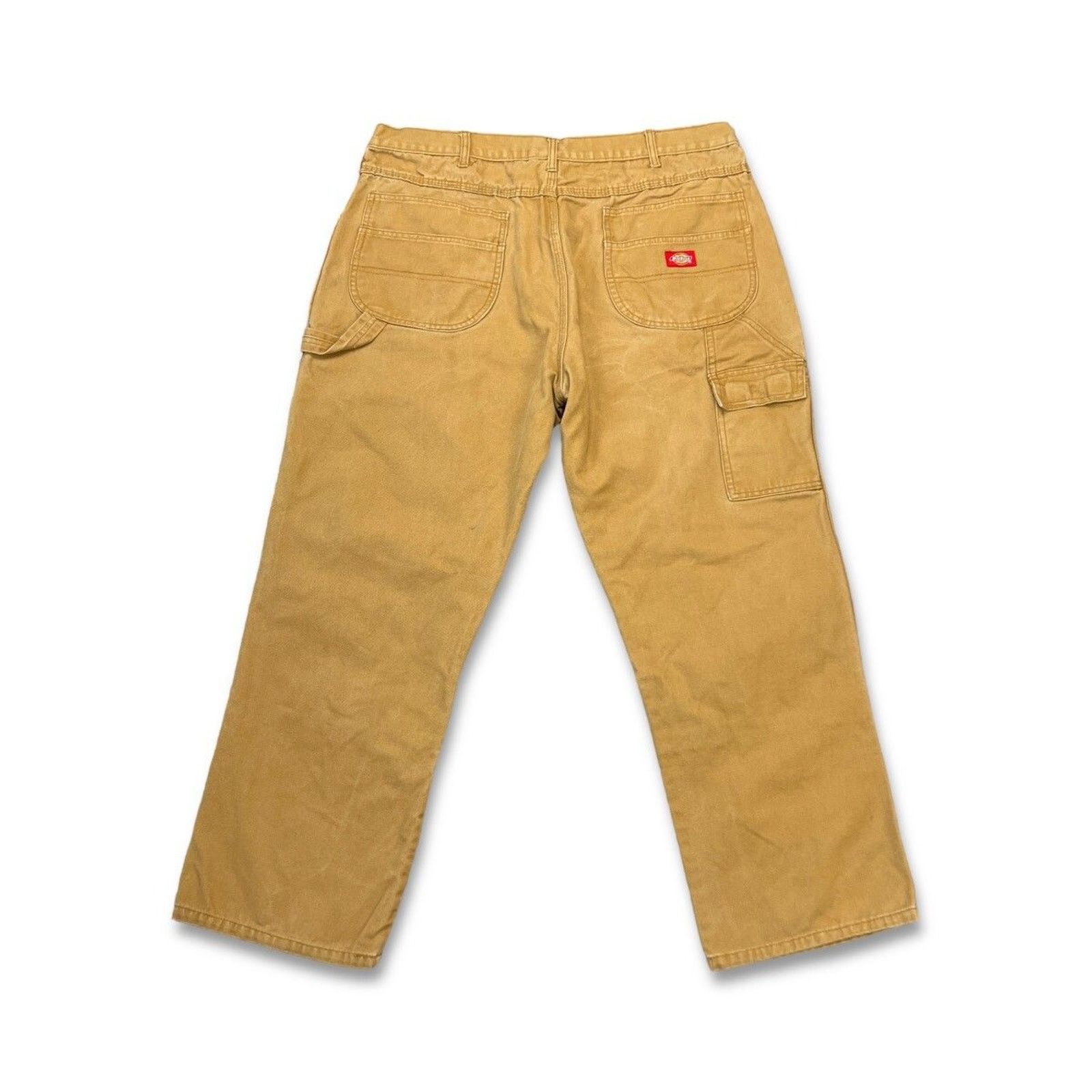 Dickies × Vintage Dickies Pants 38x28 Double Knee Carpenter Work Wear Baggy Size US 38 / EU 54 - 3 Thumbnail