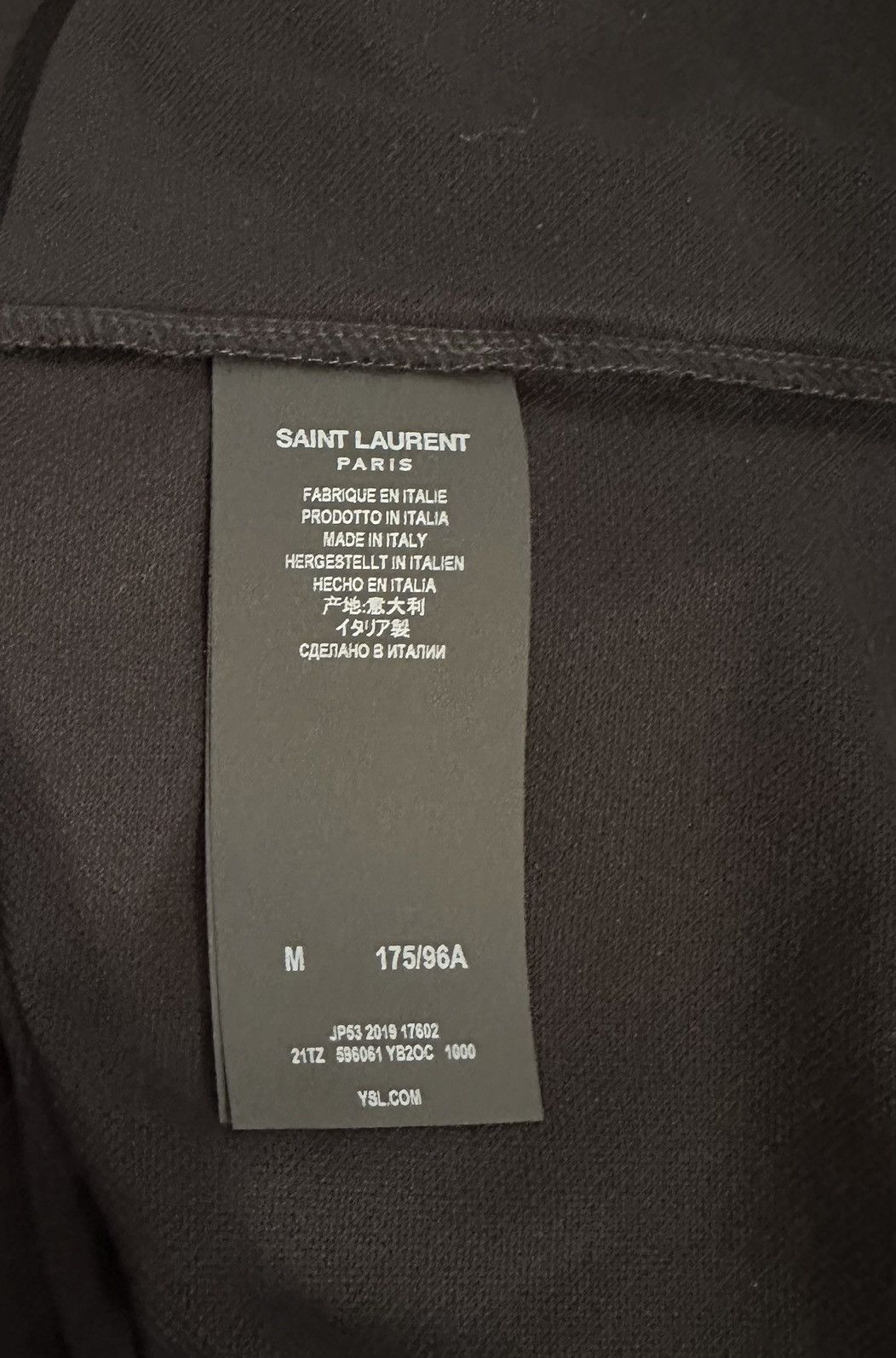 Saint Laurent Paris × Yves Saint Laurent Saint Laurent polo Size US M / EU 48-50 / 2 - 5 Thumbnail
