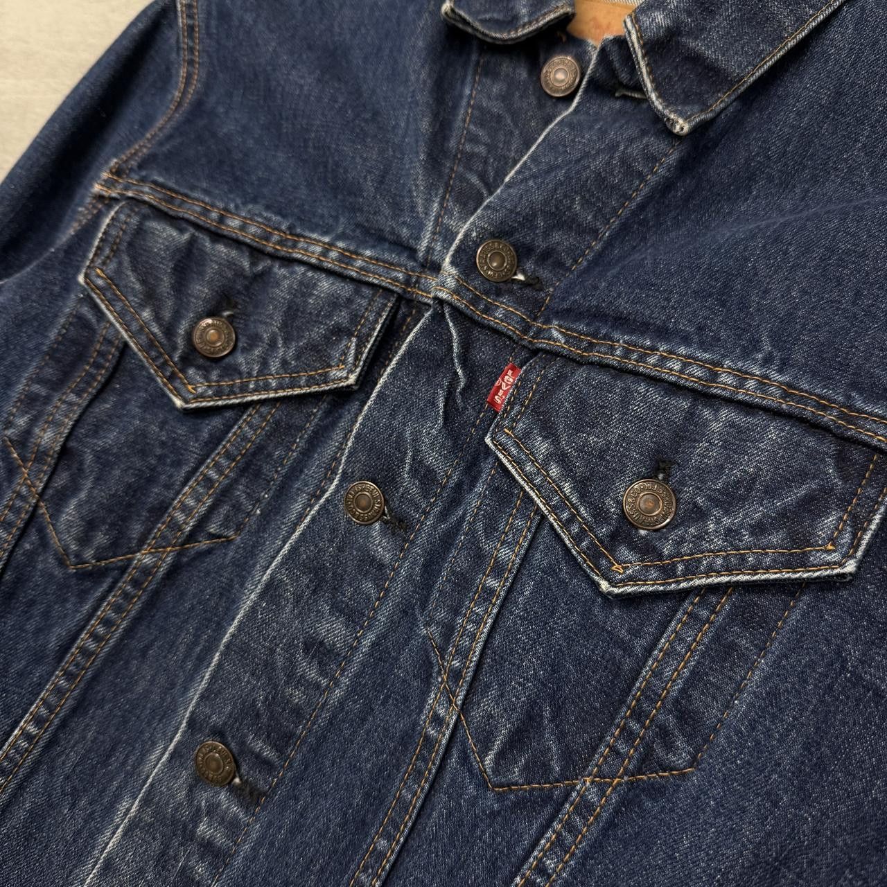 Levi's × Levi's Vintage Clothing Vintage 70s Levi’s Denim Trucker Jean Jacket Medium 526 Size US M / EU 48-50 / 2 - 8 Thumbnail