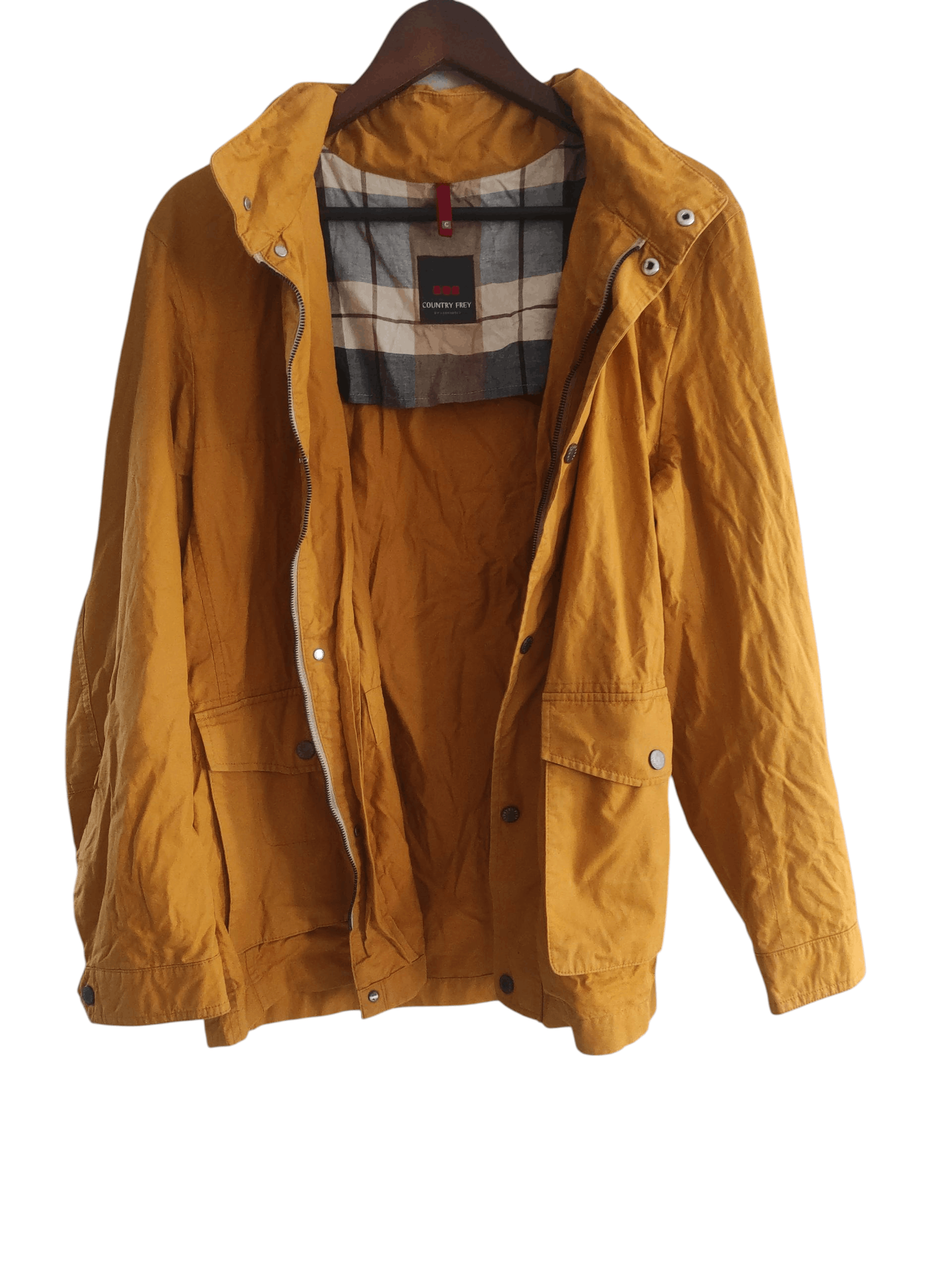 Our Legacy Country Frey by Lodenfrey Women 50 L Jacket mustard yellow Size L / US 10 / IT 46 - 2 Thumbnail