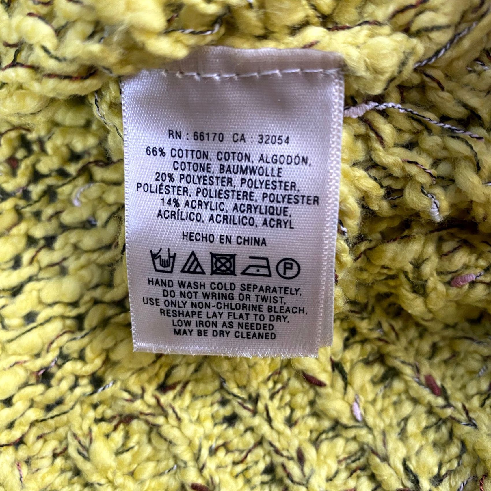 Anthropologie VINTAGE? Moth Sweater Dress XS Yellow Short Sleeve Tunic Chunky Knit Anthropologie NEW Size XS / US 0-2 / IT 36-38 - 3 Thumbnail