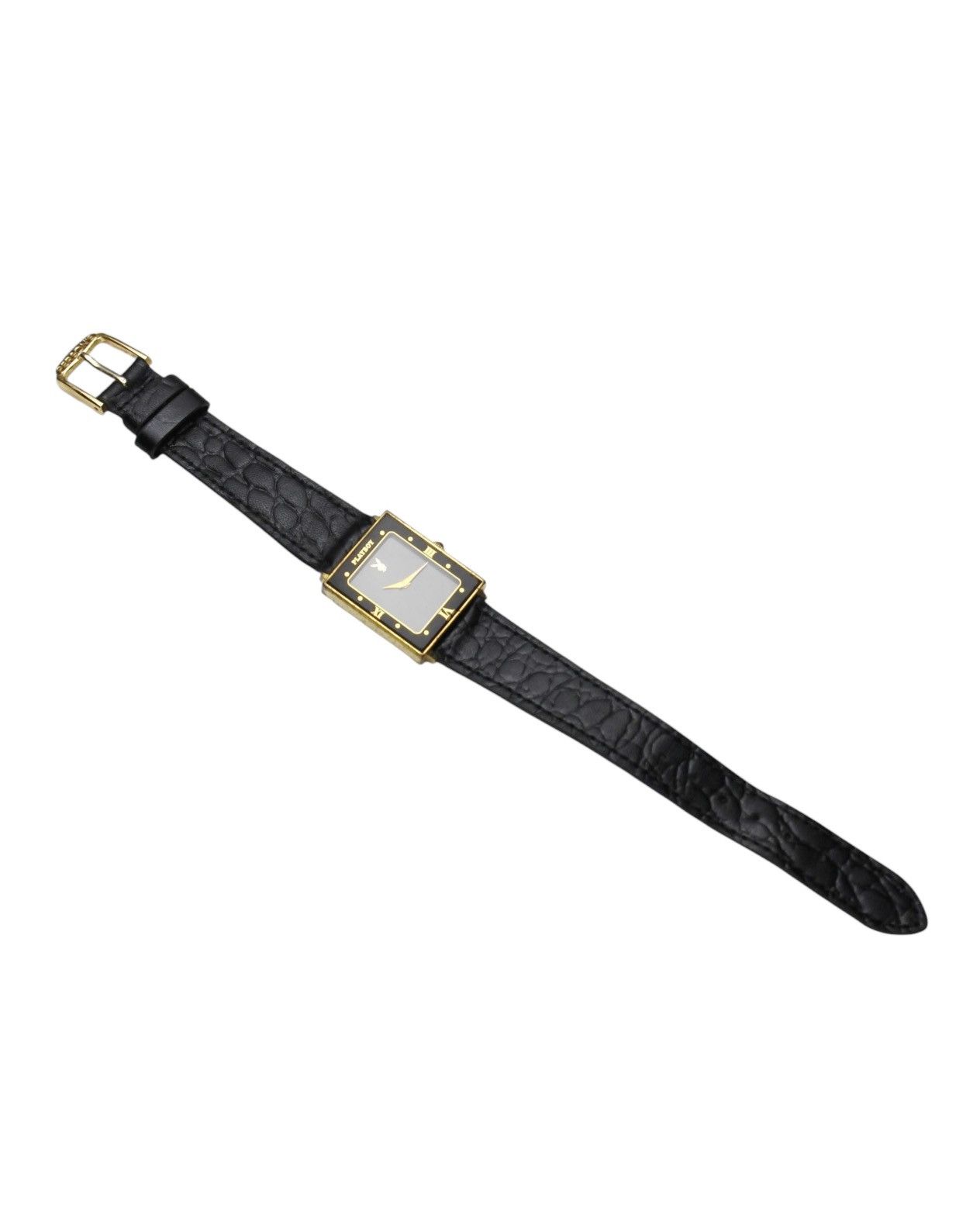 Seiko 1990S PLAYBOY “SUAVE SQUARE” DRESS WATCH Size ONE SIZE - 4 Thumbnail