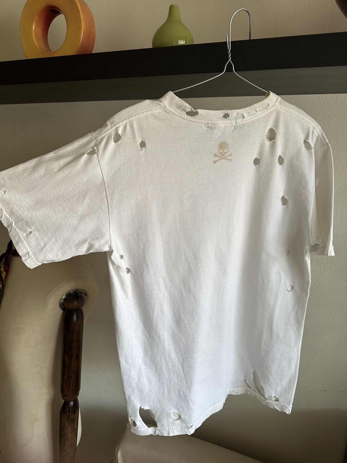 Mastermind Japan Mastermind Japan Love & Peace Thrashed Tshirt Size US S / EU 44-46 / 1 - 9 Thumbnail