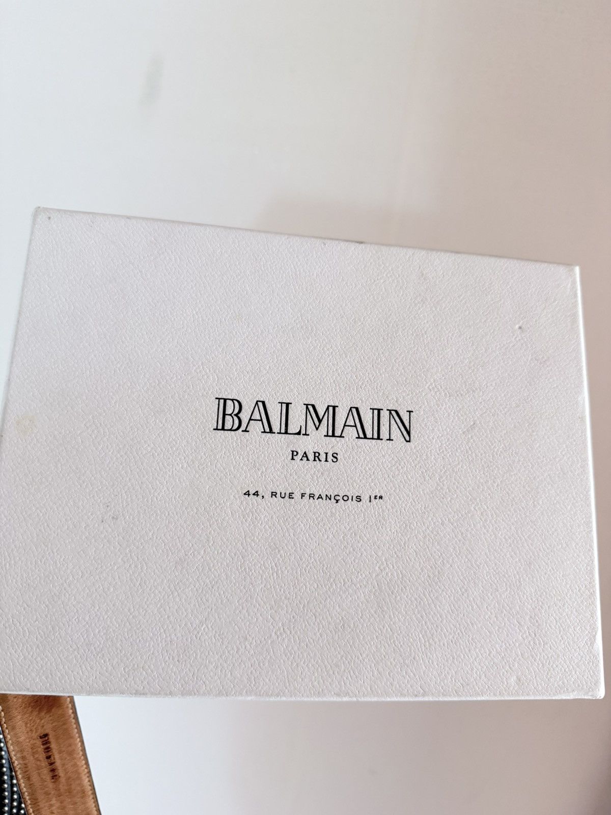 Balmain Balmain Studded Western Leather Belt Black Full Stud Size 34 - 3 Thumbnail