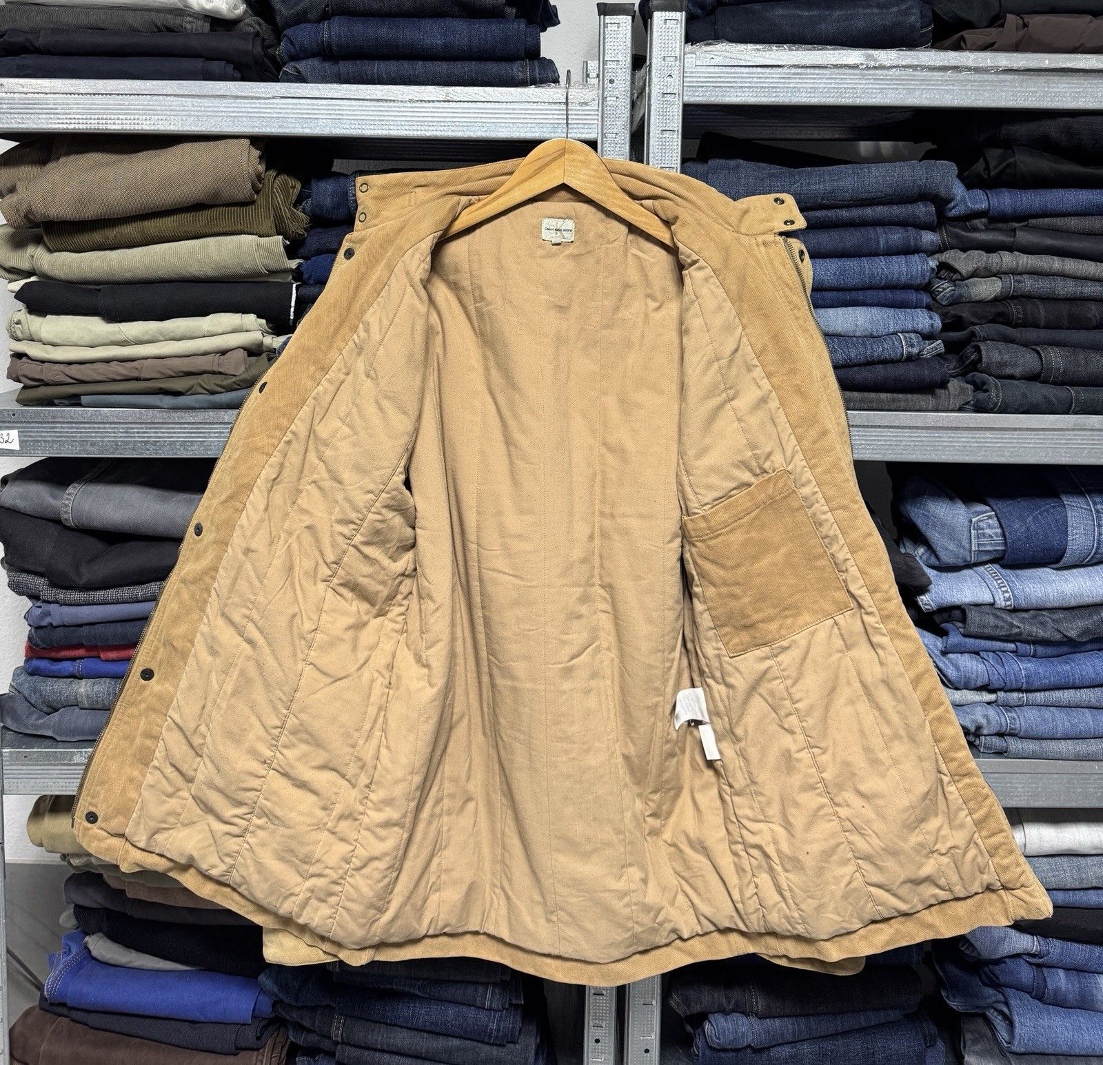 Calvin Klein Calvin Klein Vintage Motorcycle Warm Jacket Size US M / EU 48-50 / 2 - 8 Thumbnail