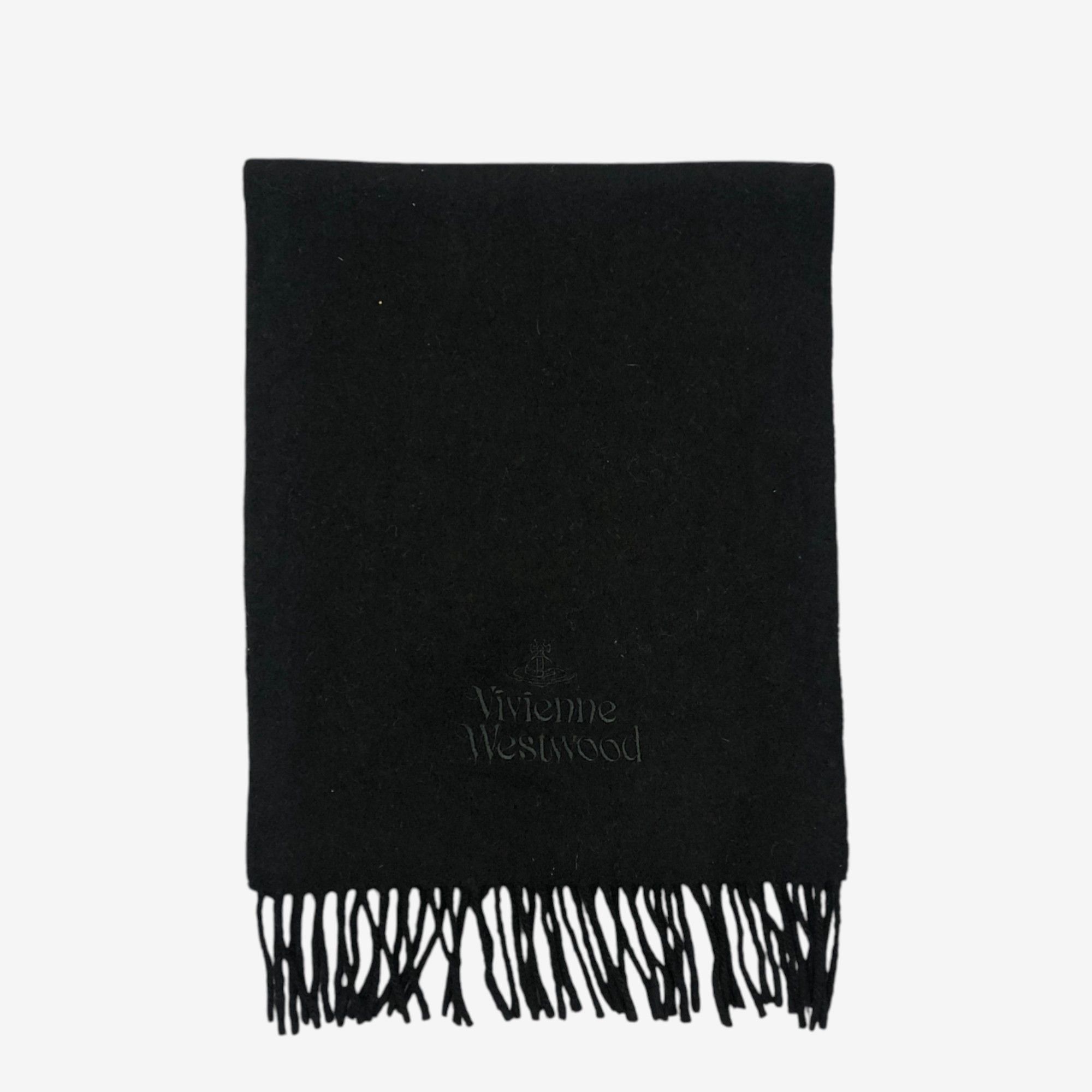 Japanese Brand Vintage Vivienne Westwood Scarf Muffler Wool Orbs Scarves Size ONE SIZE - 2 Thumbnail