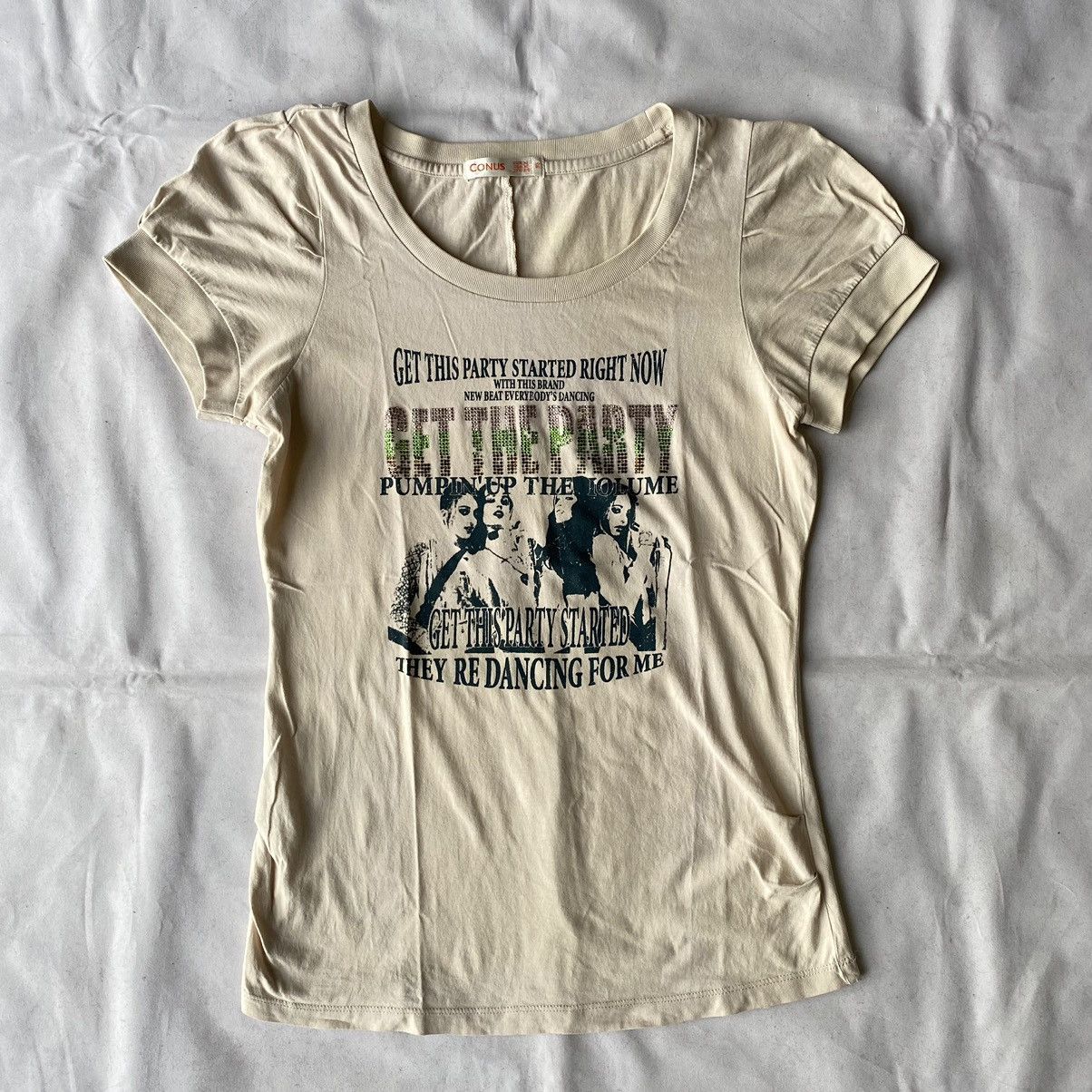 Hysteric Glamour × Japanese Brand × Vintage Y2K Pop Star Pump Up The Volume Hysteric Glamour Style Tees Size M / US 6-8 / IT 42-44 - 2 Thumbnail