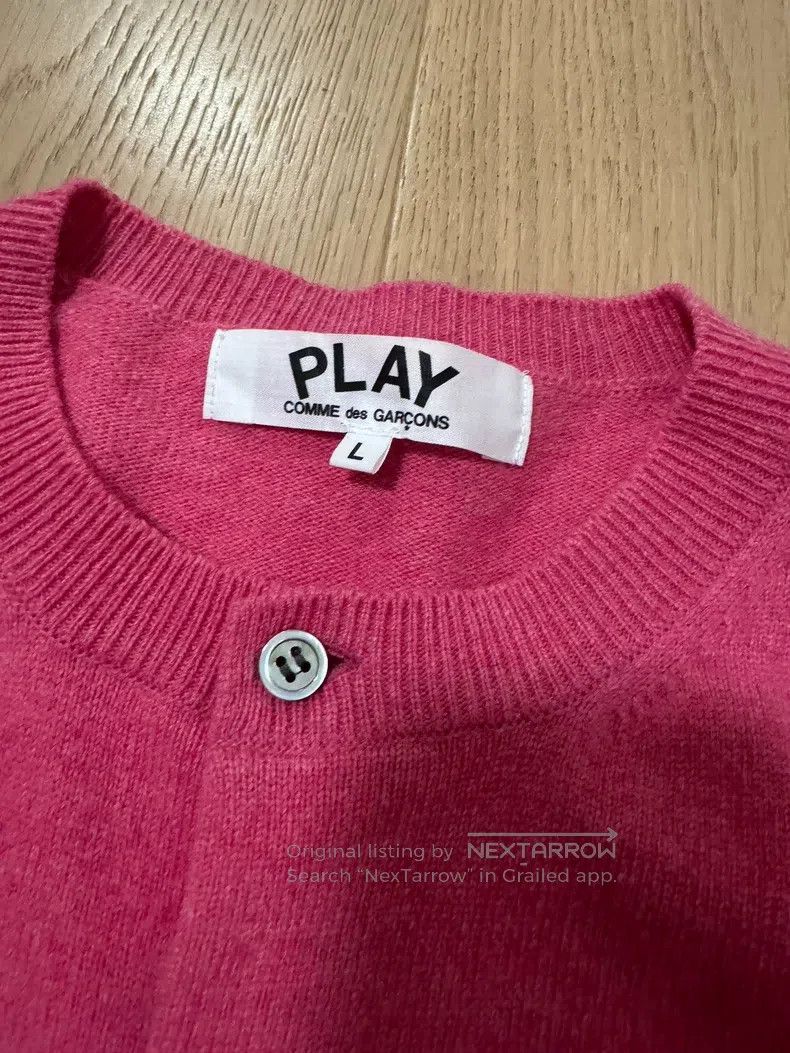 Comme des Garcons Comme Des Garcons Wool Knit Cardigan Size L / US 10 / IT 46 - 2 Thumbnail