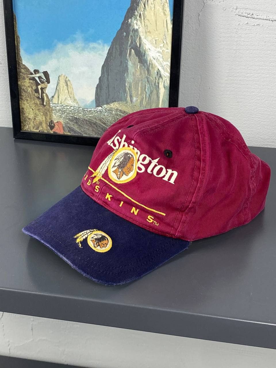 NFL × Vintage Vintage 90s Washington redskins SnapBack hat streetwear hype Size ONE SIZE - 1 Thumbnail
