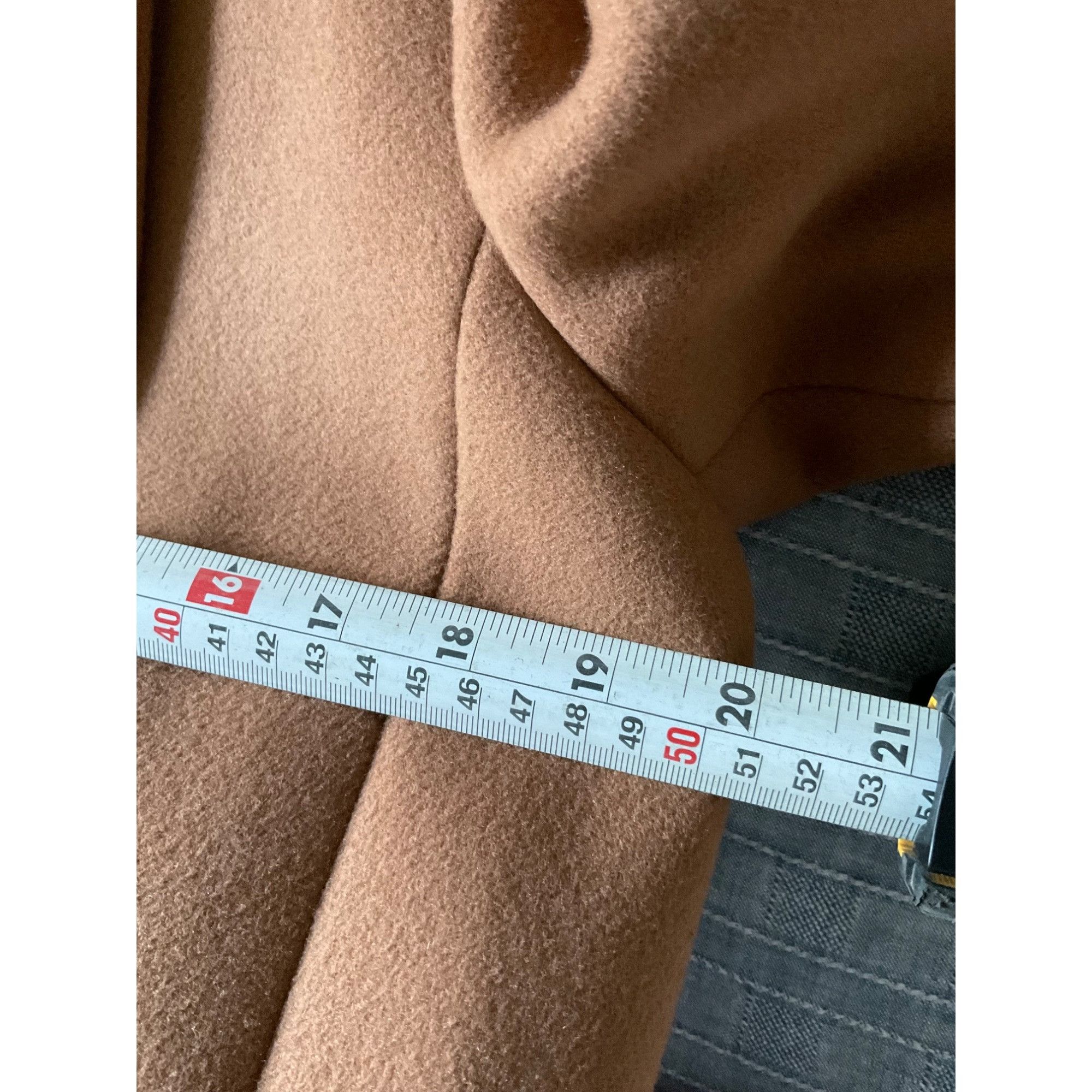 Sezane Sezane James wool Coat camel SZ38 bust40 US6 Size M / US 6-8 / IT 42-44 - 7 Thumbnail