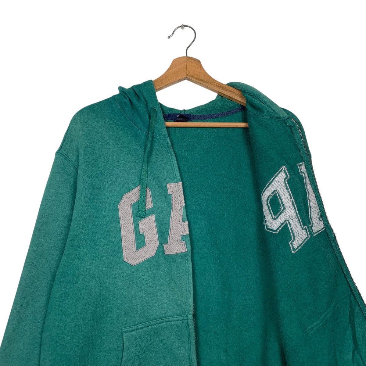 Gap Gap Big Logo Zipper Hoodie Size US M / EU 48-50 / 2 - 11 Thumbnail