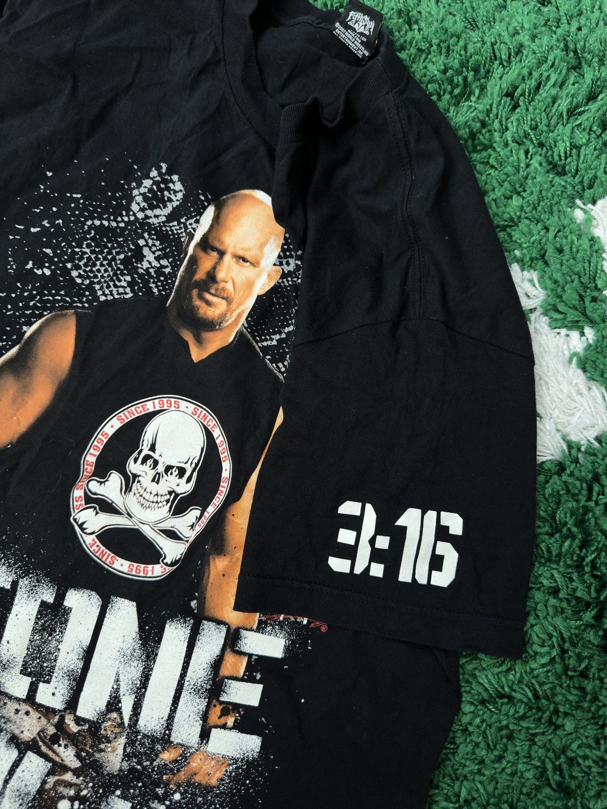 WWE WWE Stone Cold Steve Austin tee 2007 Size US L / EU 52-54 / 3 - 7 Thumbnail