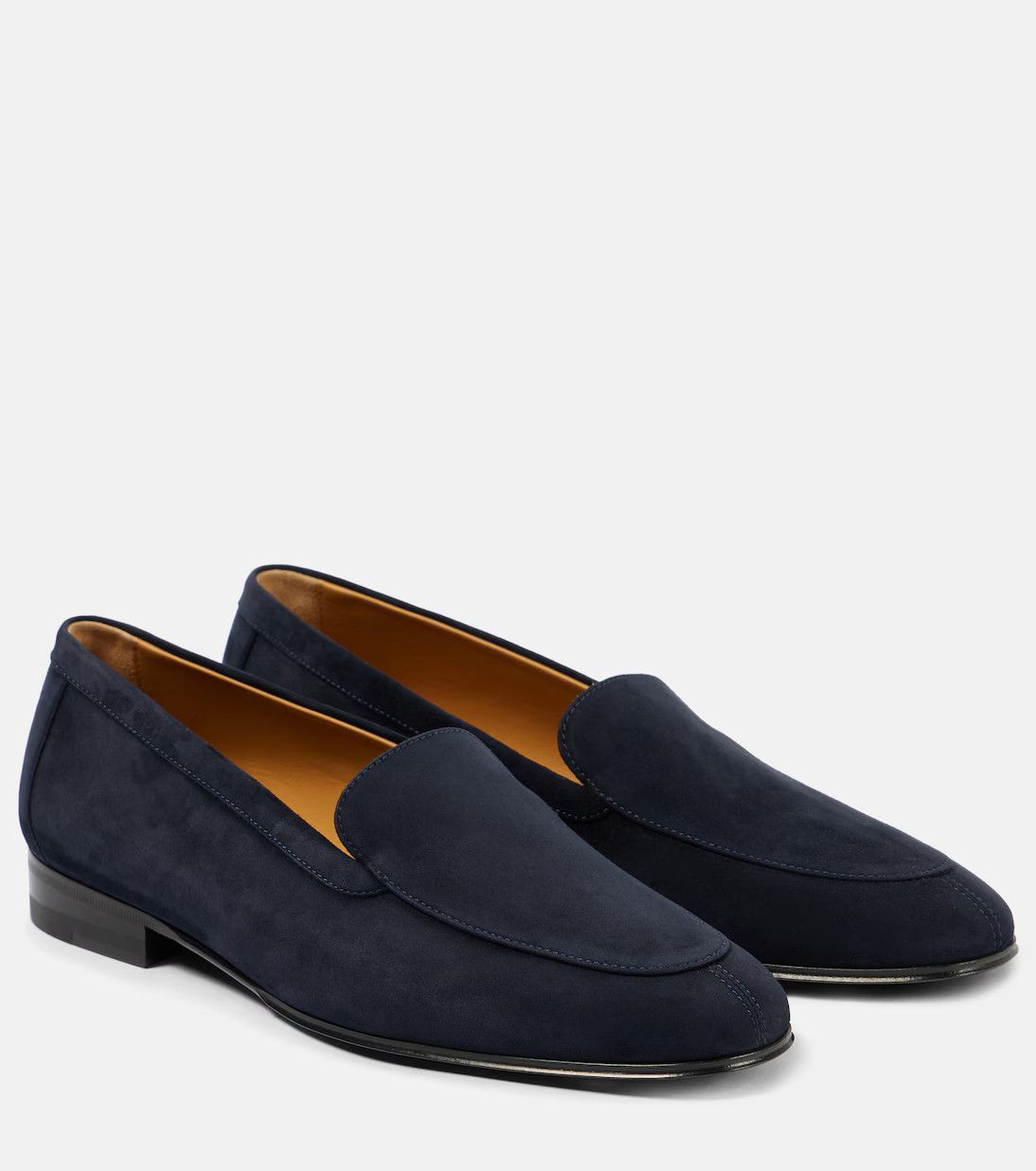 Christian Louboutin o1s1wg110924 No Penny Flat Shoes in Blue Size US 8 / EU 41 - 2 Thumbnail