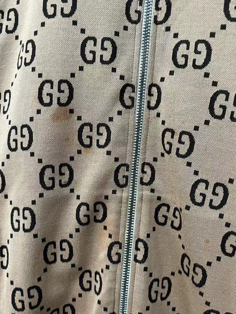 Gucci Gucci Logo Jacket with Striped Sleeves-2506 Size US S / EU 44-46 / 1 - 5 Thumbnail