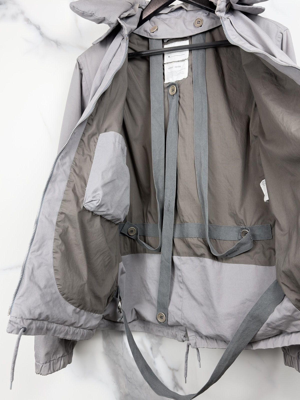 Helmut Lang SS00 Helmut Lang Vintage Bondage Pillow Neck Bomber Jacket Size US S / EU 44-46 / 1 - 9 Thumbnail