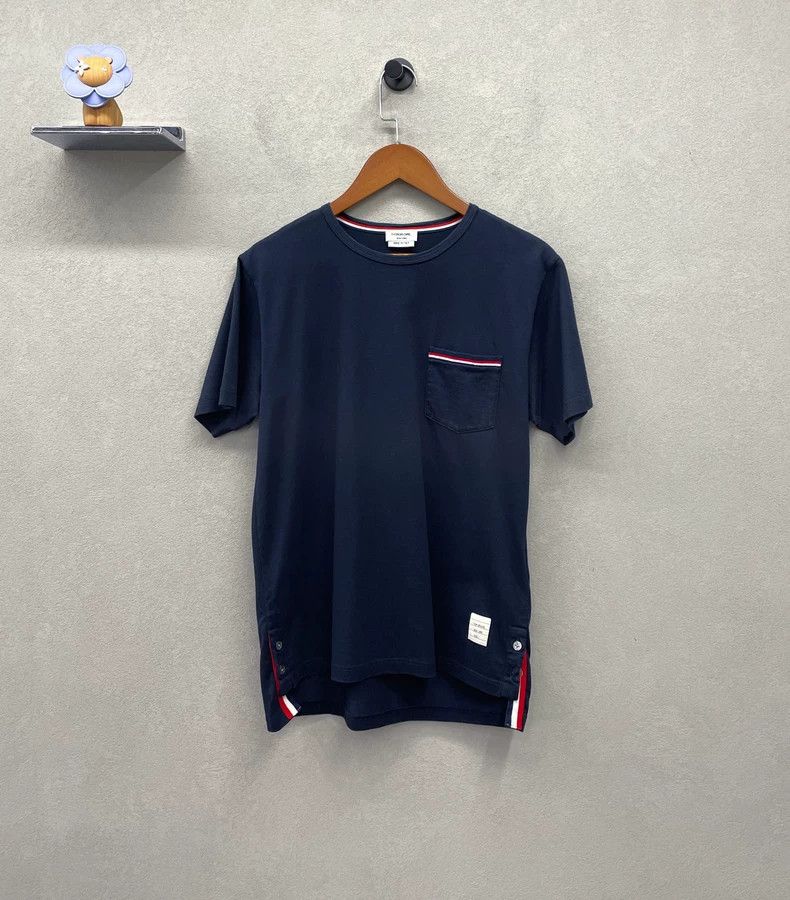 Thom Browne Thom Browne Round neck short sleeves Size US L / EU 52-54 / 3 - 1 Thumbnail