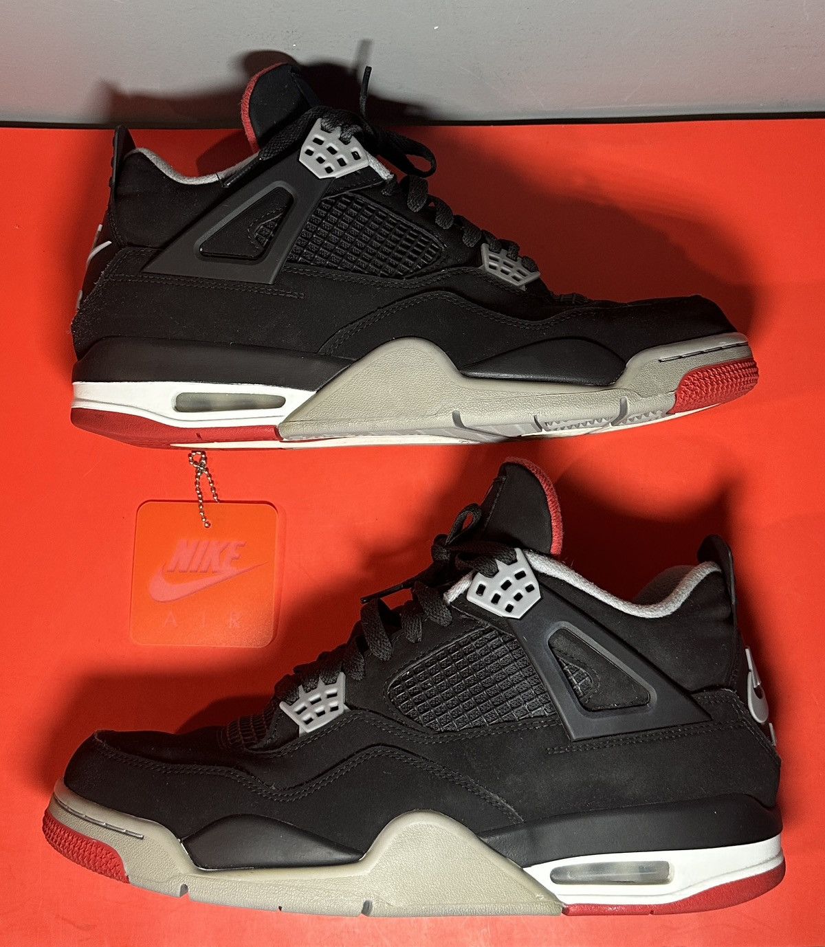 Jordan Brand Size 11 - Jordan 4 Retro OG Bred Size US 11 / EU 44 - 2 Thumbnail