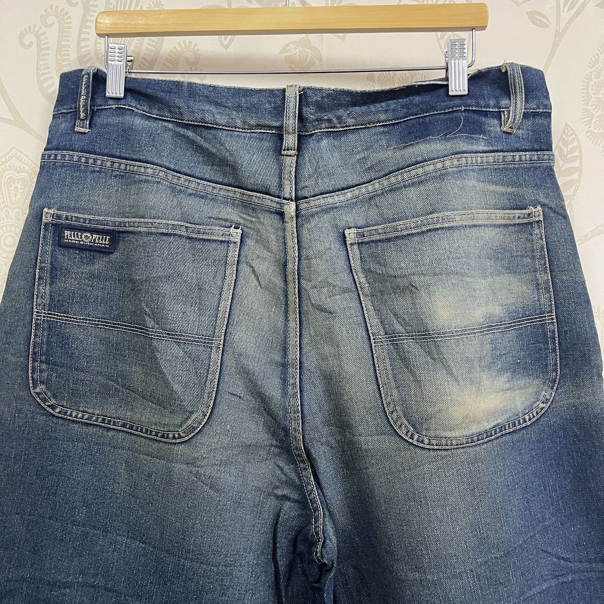 Marc Buchanan × Pelle Pelle Pelle Pelle Marc Buchanan Vintage Baggy Denim Jeans Size US 36 / EU 52 - 21 Thumbnail