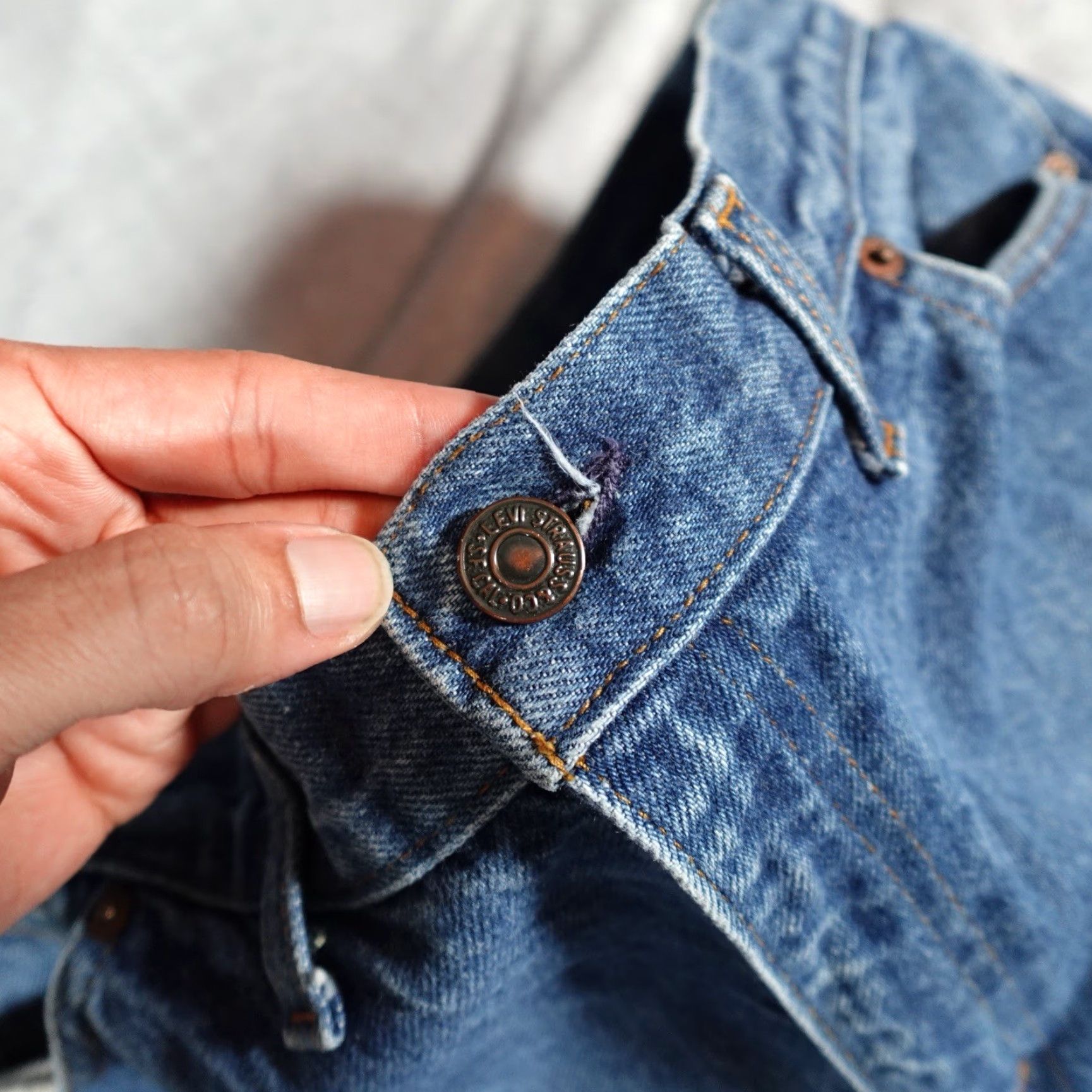 Levi's VINTAGE Levi's 505 Jeans Womens Plus Size 18 High Rise Straight Leg Denim 90s Fall Spring Summer Size 40" / US 18 - 4 Thumbnail