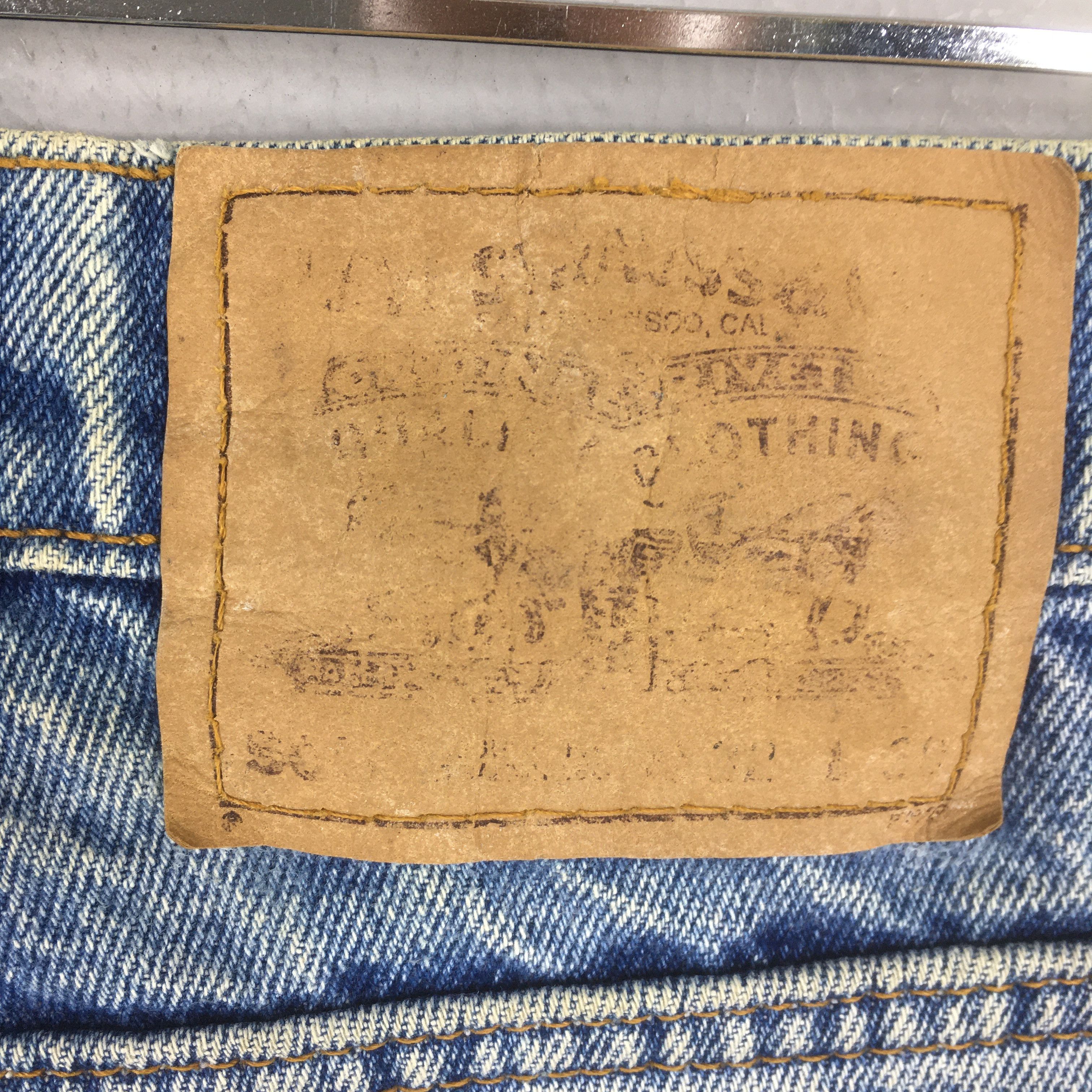 Levi's Size 30x29 Vintage Levi's 505 Stonewashed Blue Jeans Size US 30 / EU 46 - 11 Thumbnail