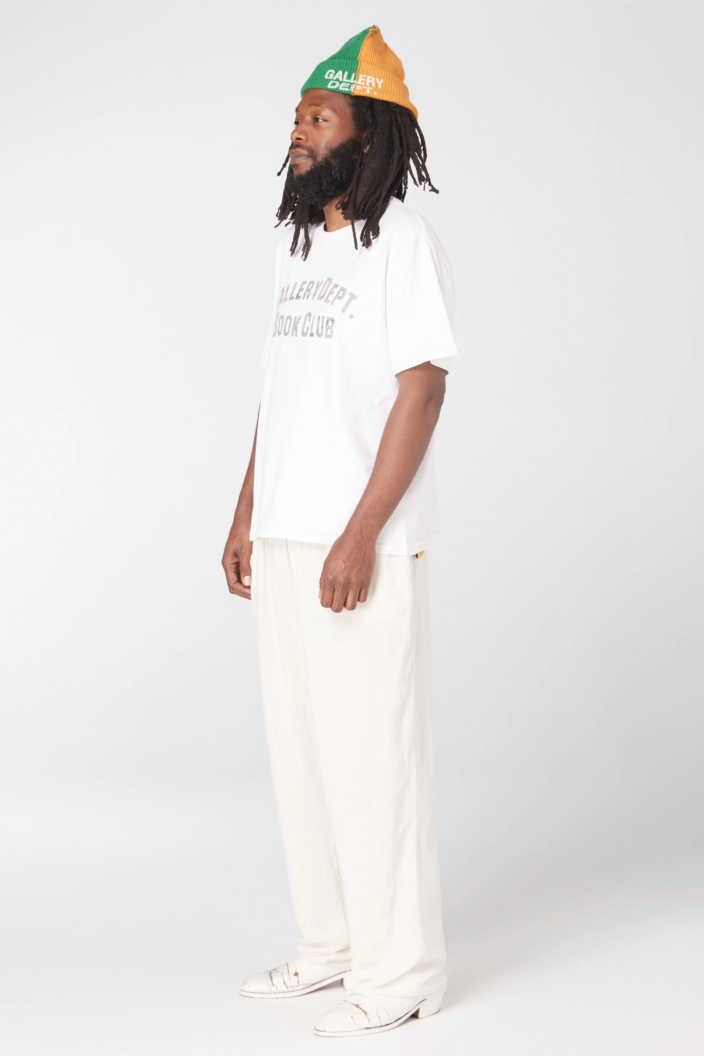 Gallery Dept. o1mle0725 Book Club T-Shirt in White Size US L / EU 52-54 / 3 - 3 Thumbnail