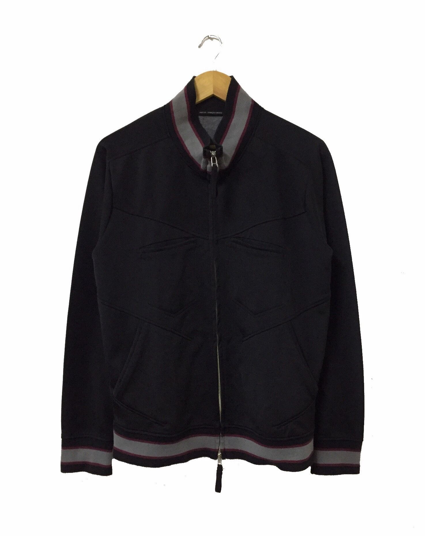 Marithe + Francois Girbaud MARITHE FRANCOIS GIRBAUD ASYMETRICAL ZIPPER JACKET Size US L / EU 52-54 / 3 - 1 Thumbnail