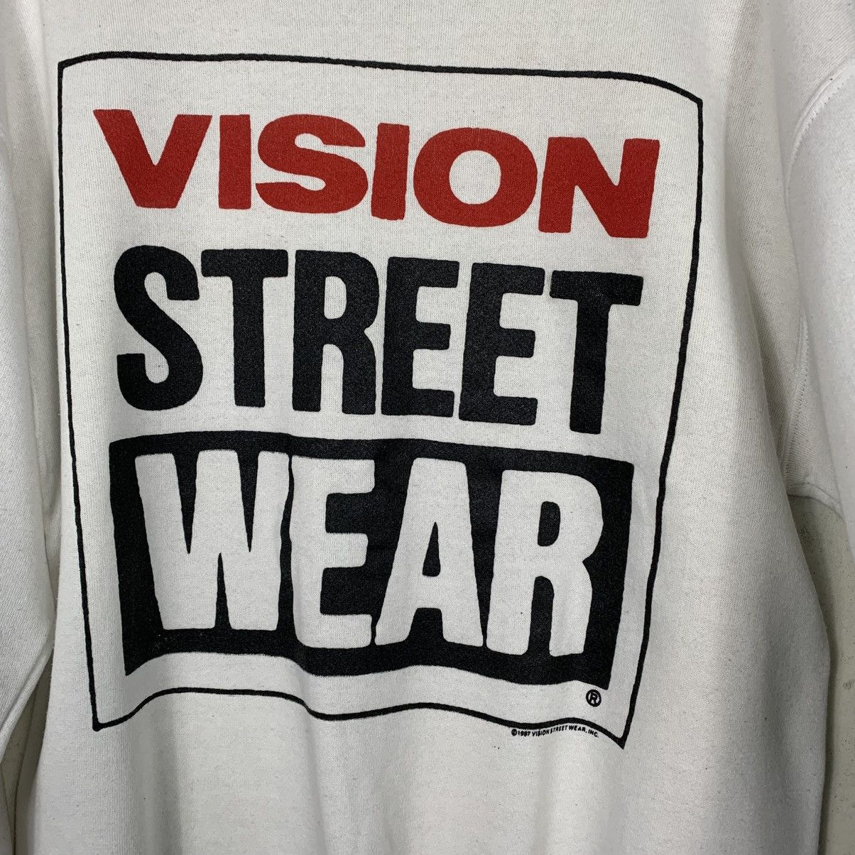 Vision Streetwear Vintage Vision Streetwear Big Logo Sweatshirt Size US L / EU 52-54 / 3 - 10 Thumbnail
