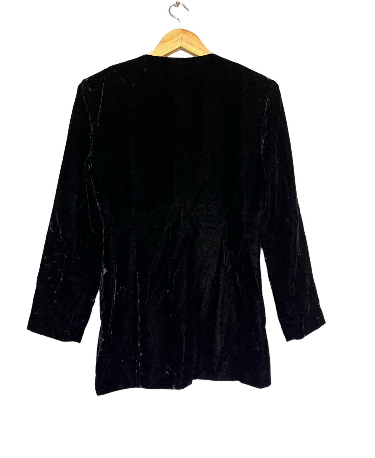 Balenciaga 💸BindingOffer💸Balenciaga Velvet Jacket Size S / US 4 / IT 40 - 2 Thumbnail