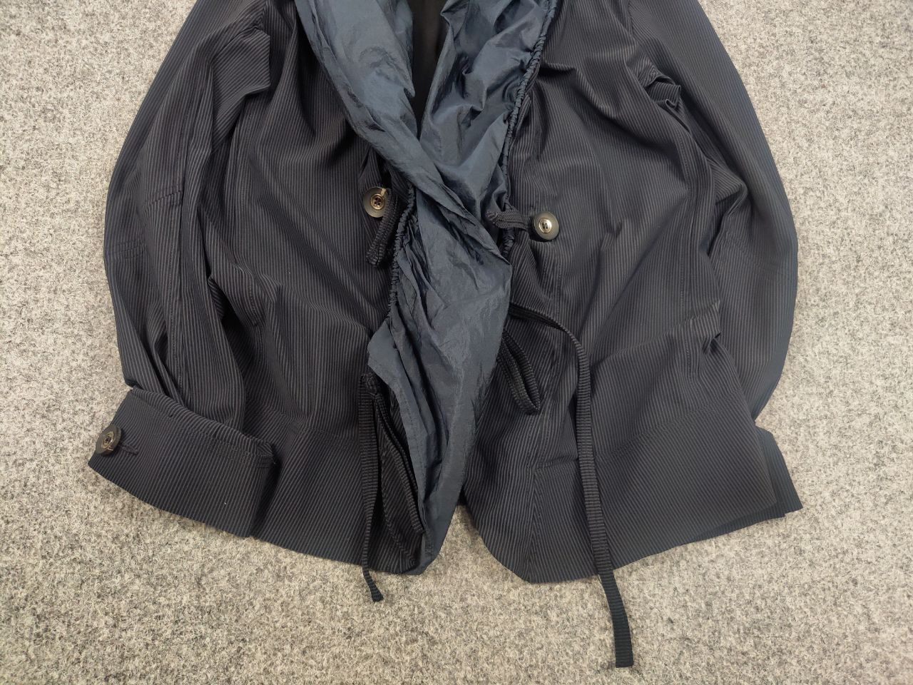Marithe + Francois Girbaud Marithe Francois Girbaud Design Vintage Nylon Blazer Jacket Size M / US 6-8 / IT 42-44 - 5 Thumbnail