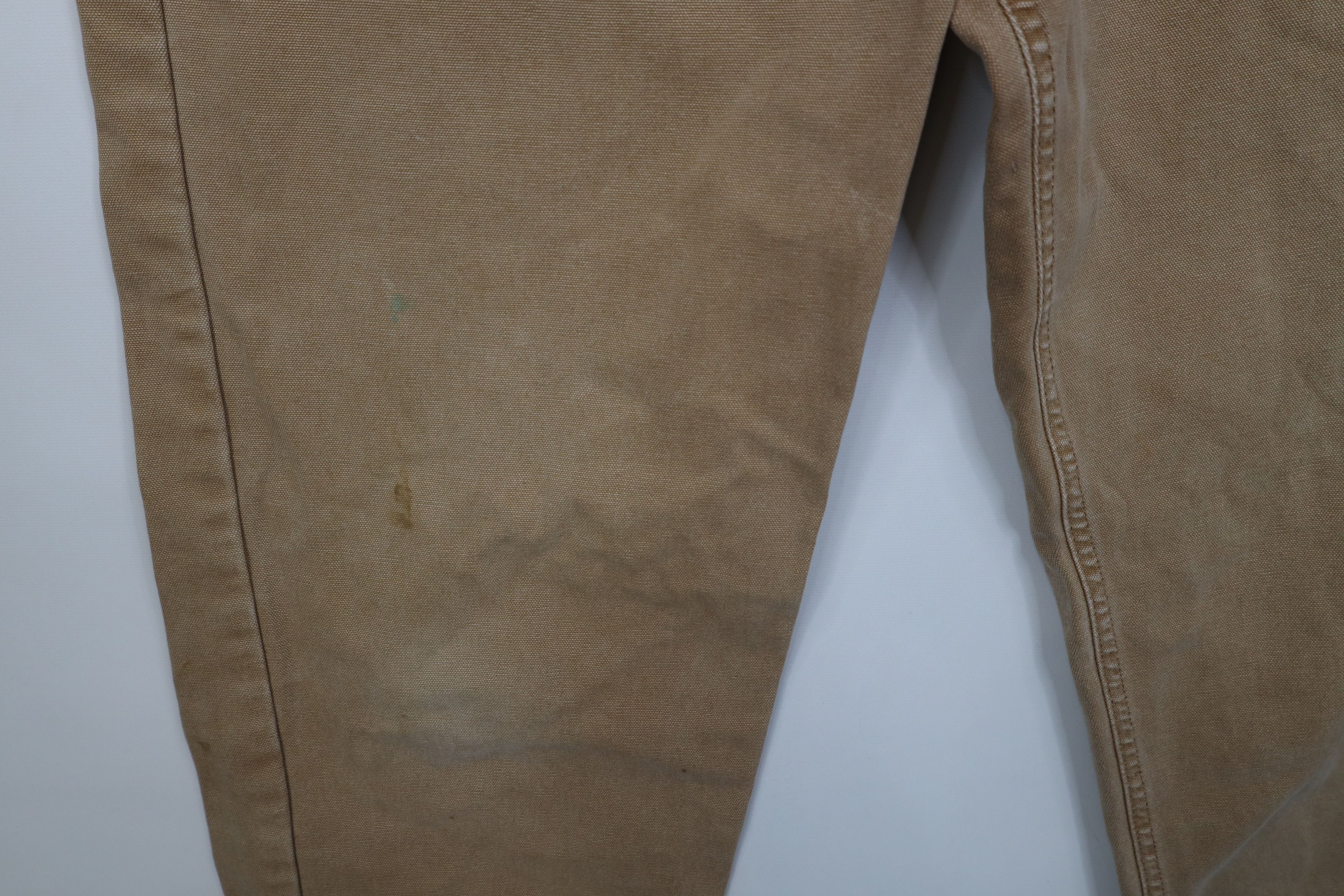 Carhartt Vintage 90s Carhartt Wide Leg Canvas Dungaree Pants USA Size US 40 / EU 56 - 7 Thumbnail