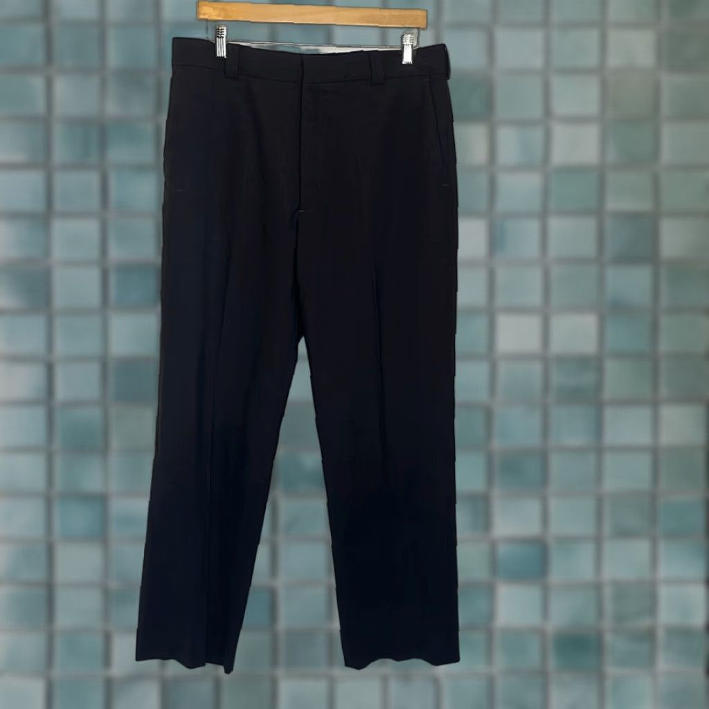 Vintage **Tiger Woods Tan Dress Pants Size 35 Inseam 30 Flat Front Wool** User: Tiger Woods Tan Dress Pants Size 35 Inseam 30 Flat Front Wool Size US 35 - 1 Thumbnail