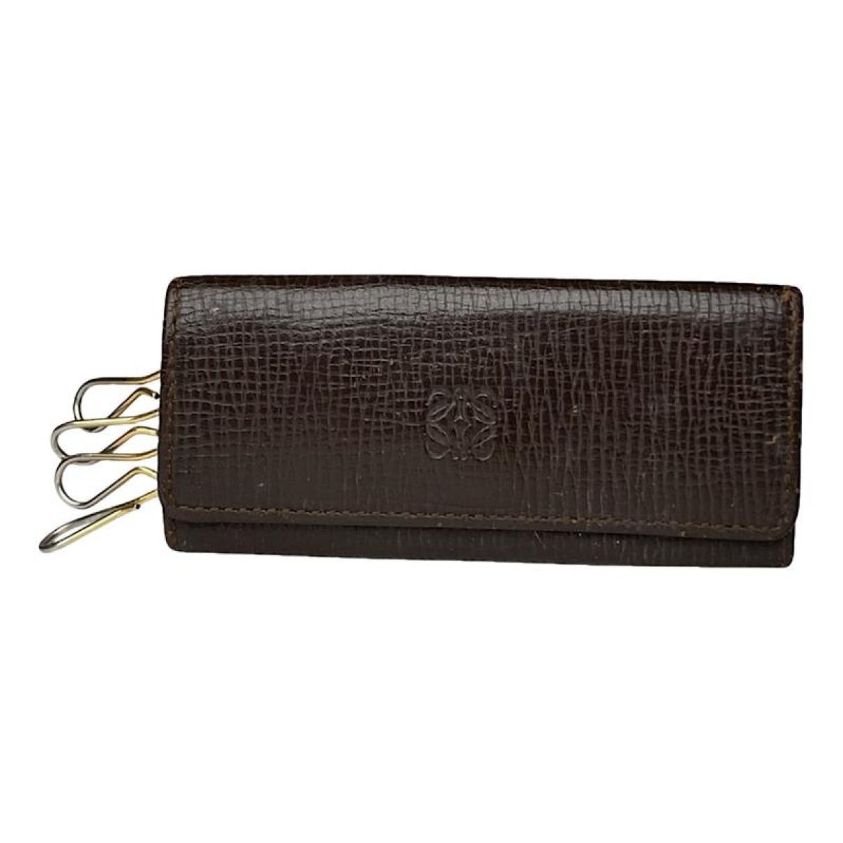 Loewe Brown Leather Purse Size ONE SIZE - 1 Thumbnail