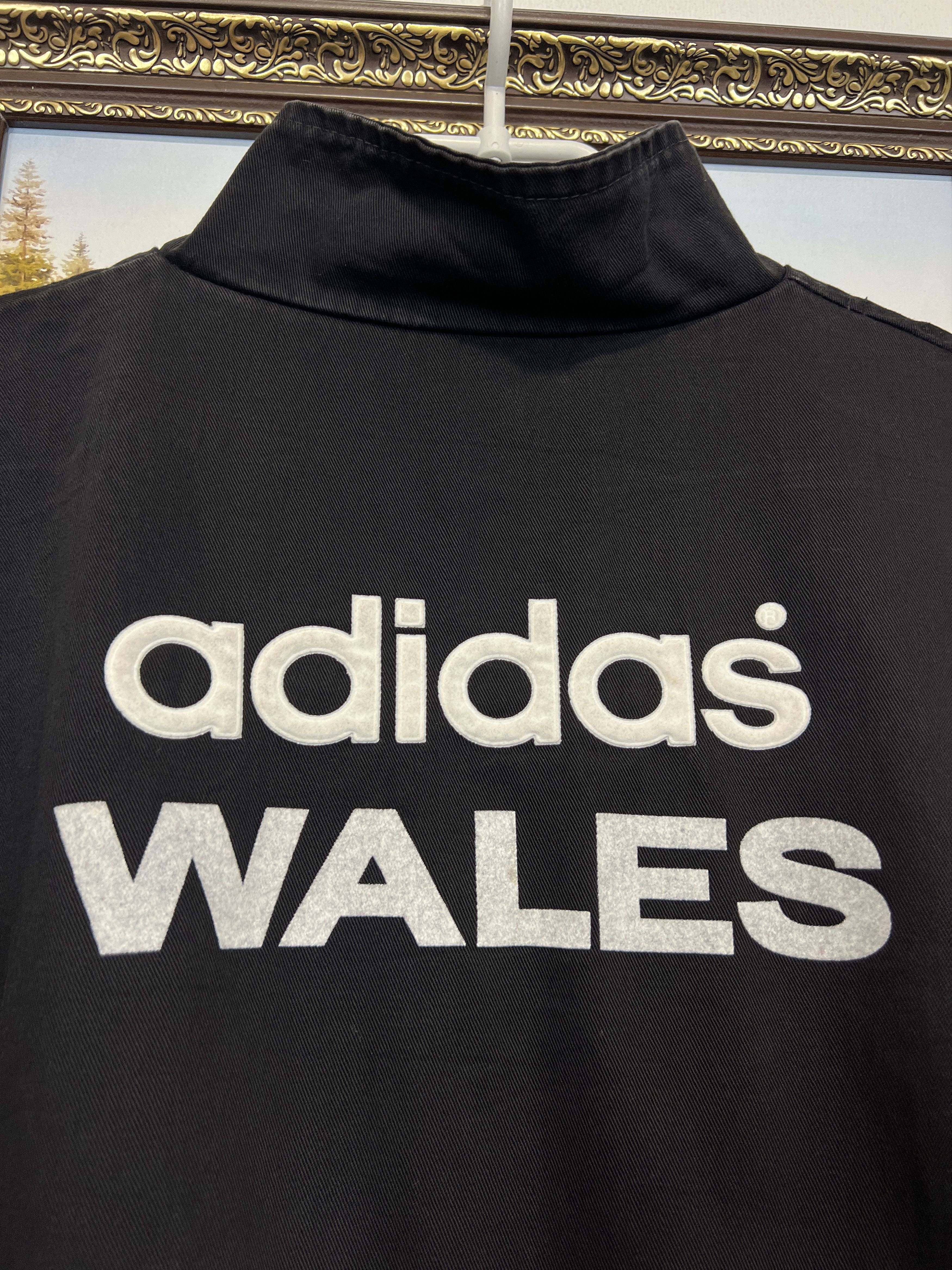 Adidas Vintage Wales National Union Train Jacket Track Top Rare Size US L / EU 52-54 / 3 - 10 Thumbnail