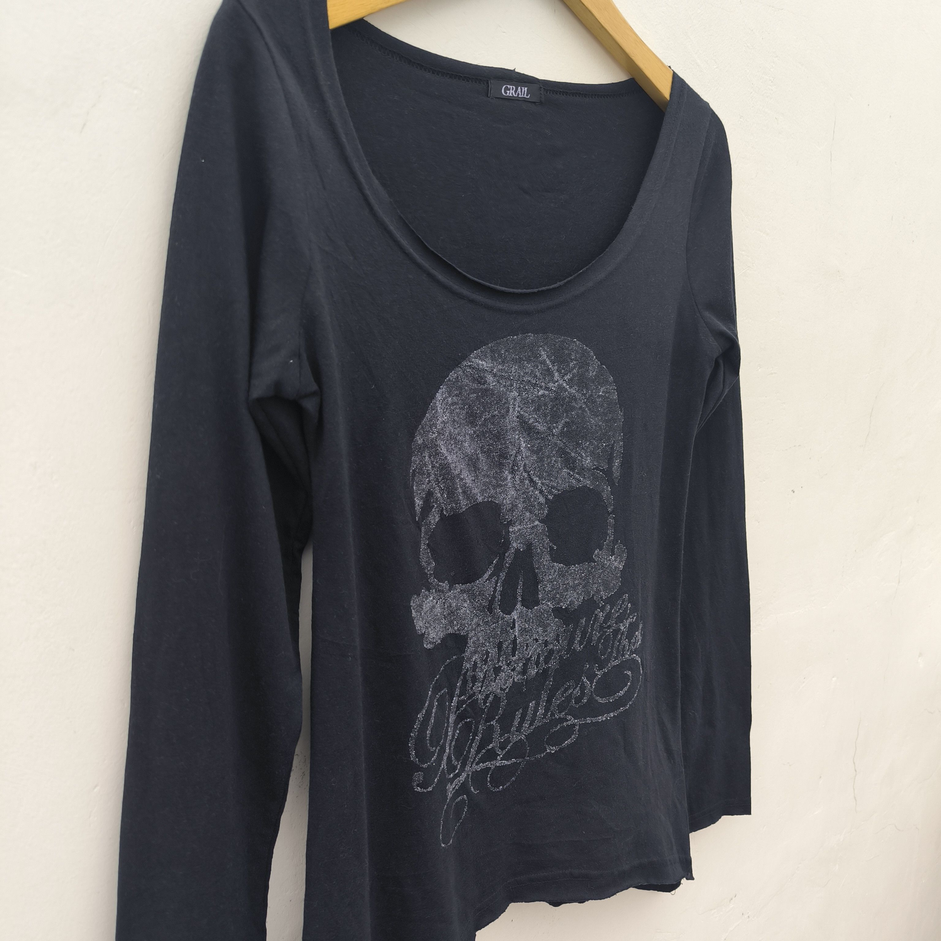 Affliction Take all Vintage Y2K skull print Size M / US 6-8 / IT 42-44 - 3 Thumbnail