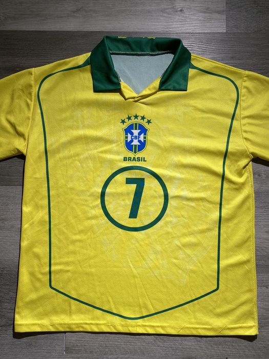 Vintage Brazil Adriano Soccer Jersey Vintage Replica | Grailed