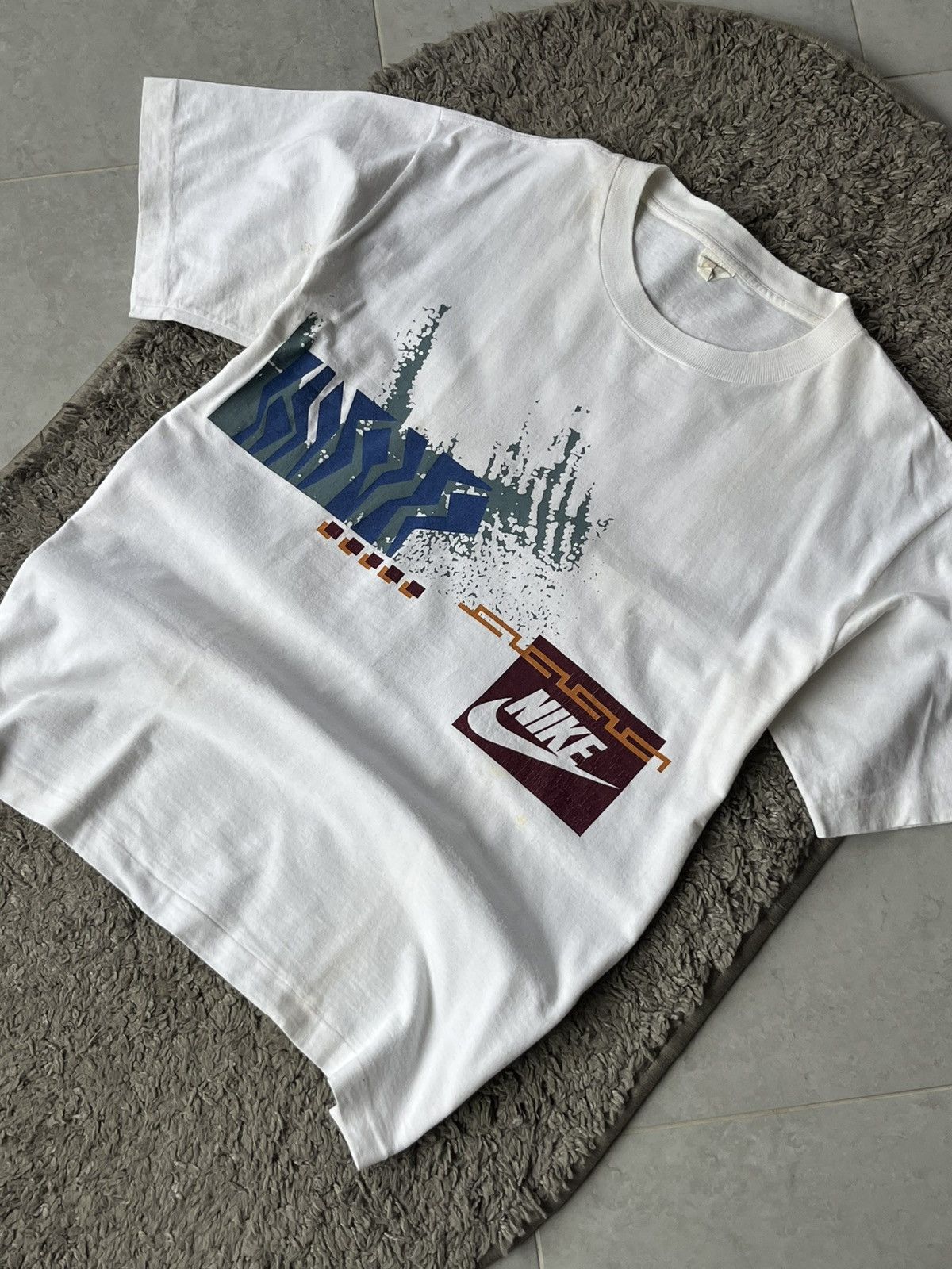 Nike Vintage Nike tee Streetwear MADE IN USA 🇺🇸 Size US M / EU 48-50 / 2 - 2 Thumbnail