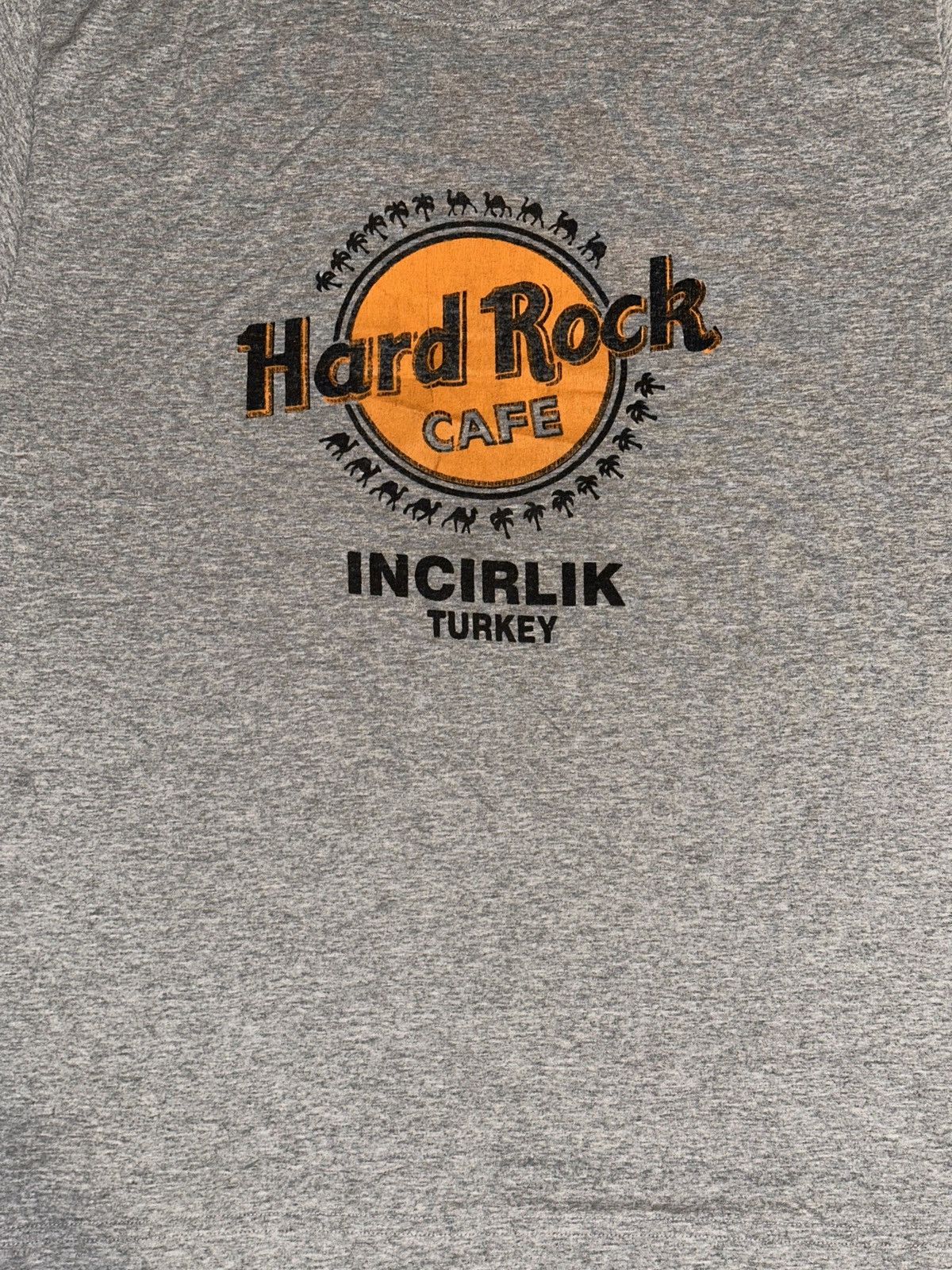 Band Tees × Vintage Vtg 90s 00s HARD ROCK Cafe Incirlik Turkey Logo Tee XL Size US XL / EU 56 / 4 - 2 Thumbnail