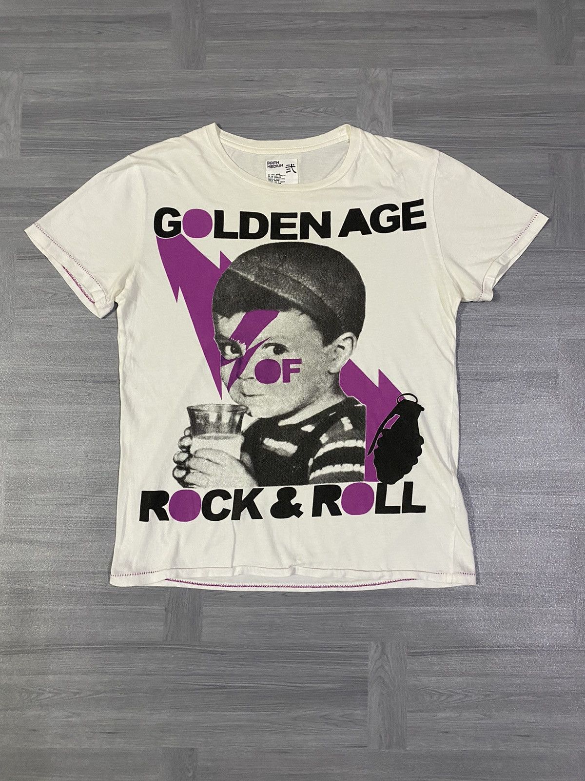 PPFM 2000s PPFM - Printed Baby Face T-Shirt Size US M / EU 48-50 / 2 - 1 Thumbnail
